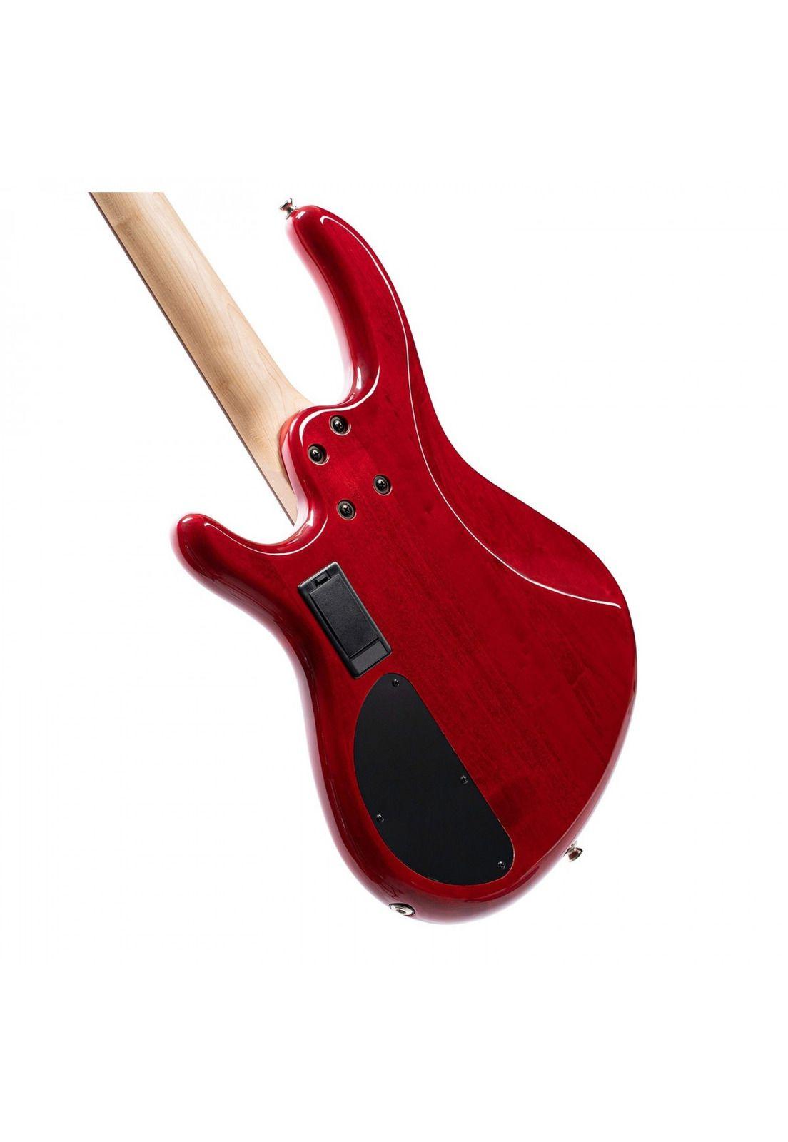 Bajo electrico Cort Action Bass Plus Trans Red con funda-4
