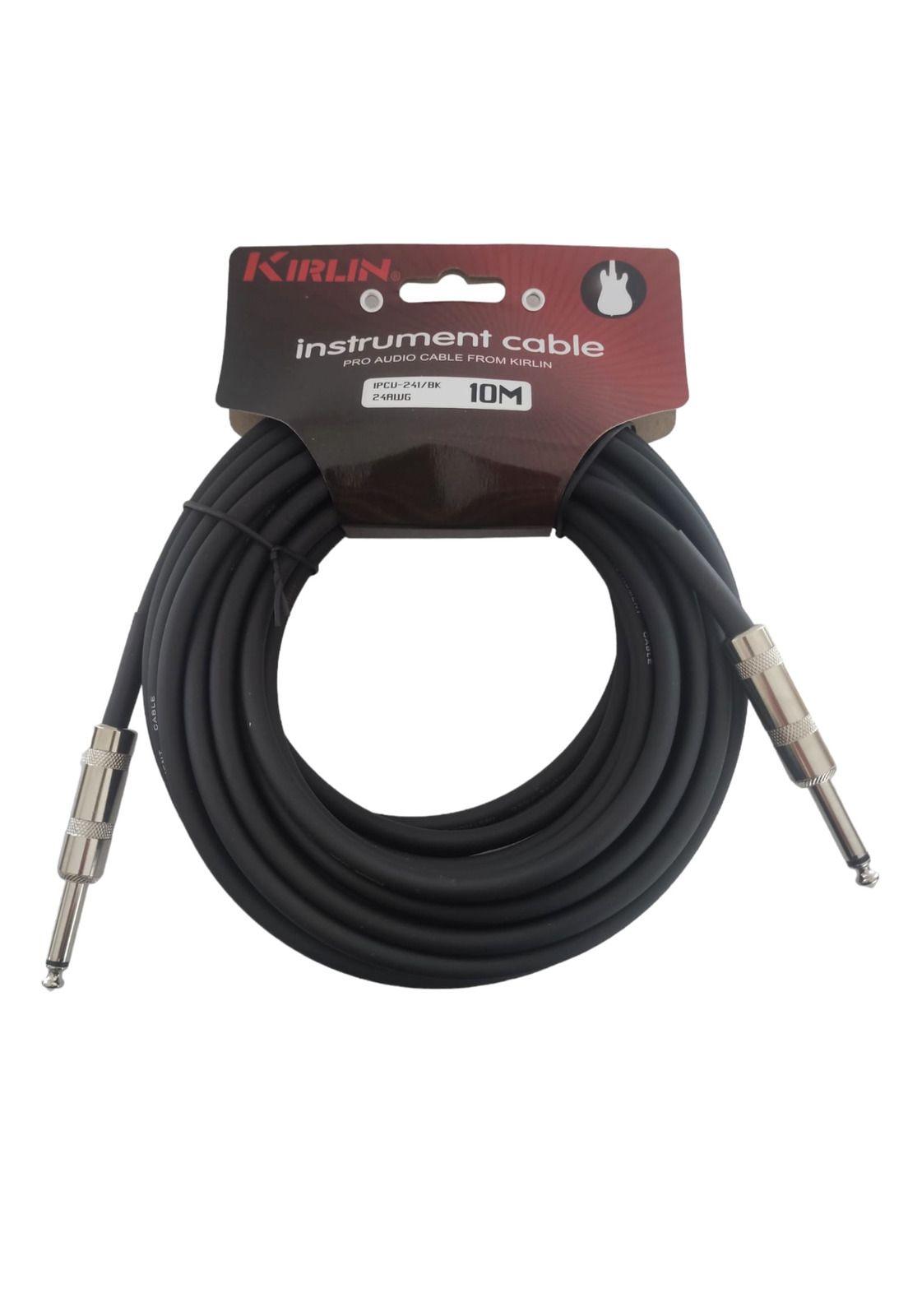 Cable de Instrumento 10 mt Kirlin IPCV-241/BK 10M-0