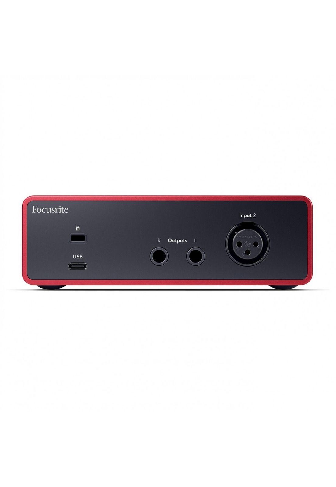 Pack de grabacion Focusrite Scarlett Solo Studio 4th Gen.-2