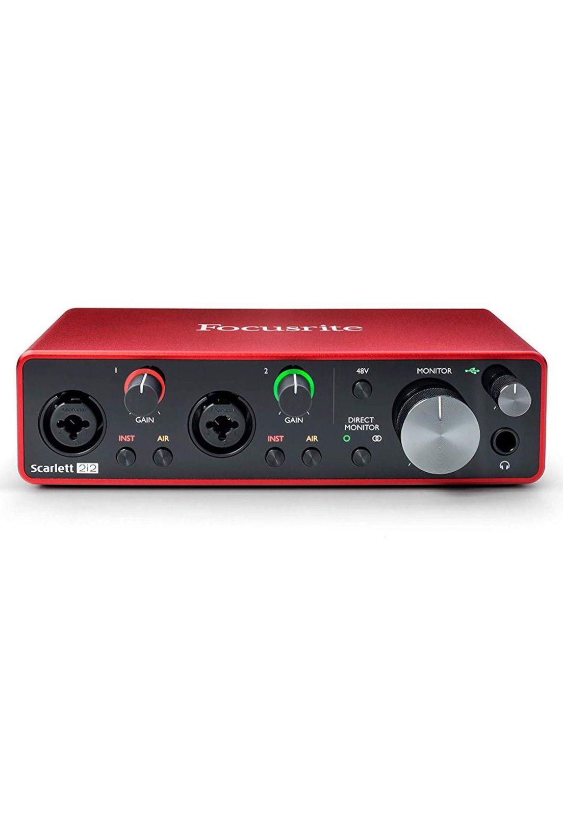 Interfaz Focusrite Scarlett 2i2 3rd. Gen-1