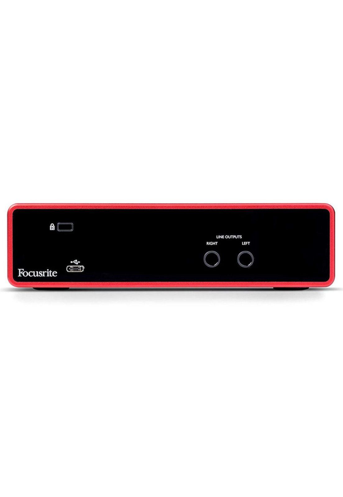 Interfaz Focusrite Scarlett 2i2 3rd. Gen-3