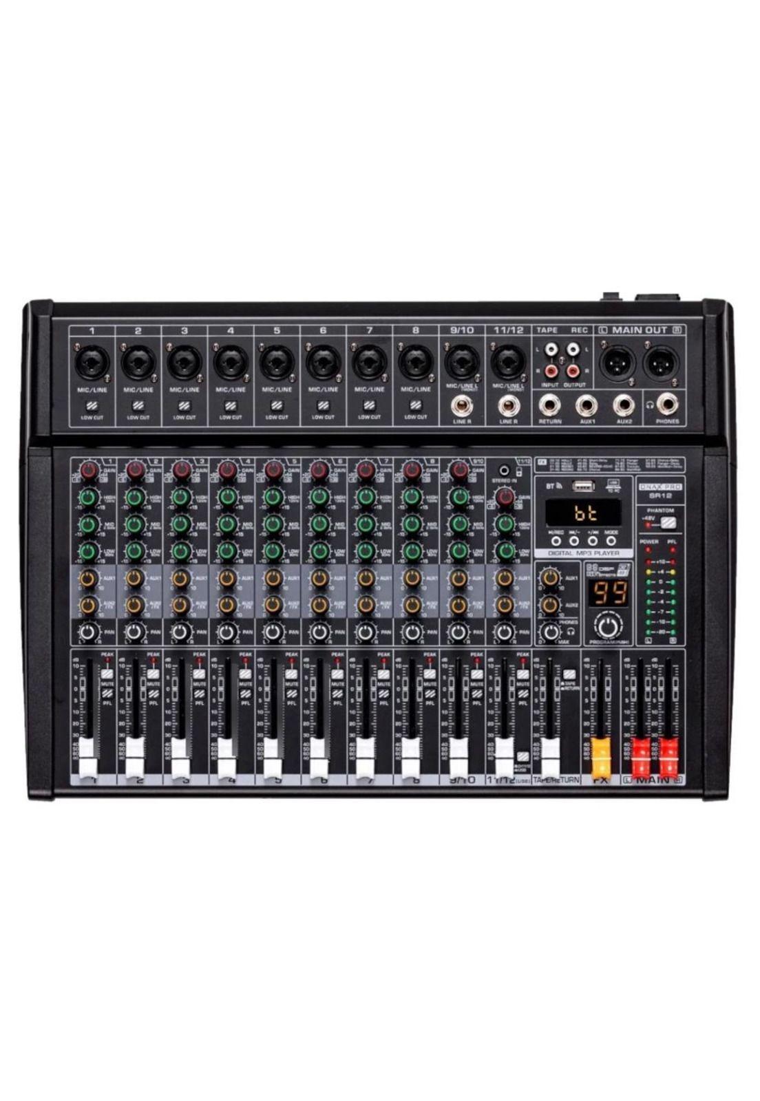 Mixer Analogo 12 Canales Onax Pro SR12-0