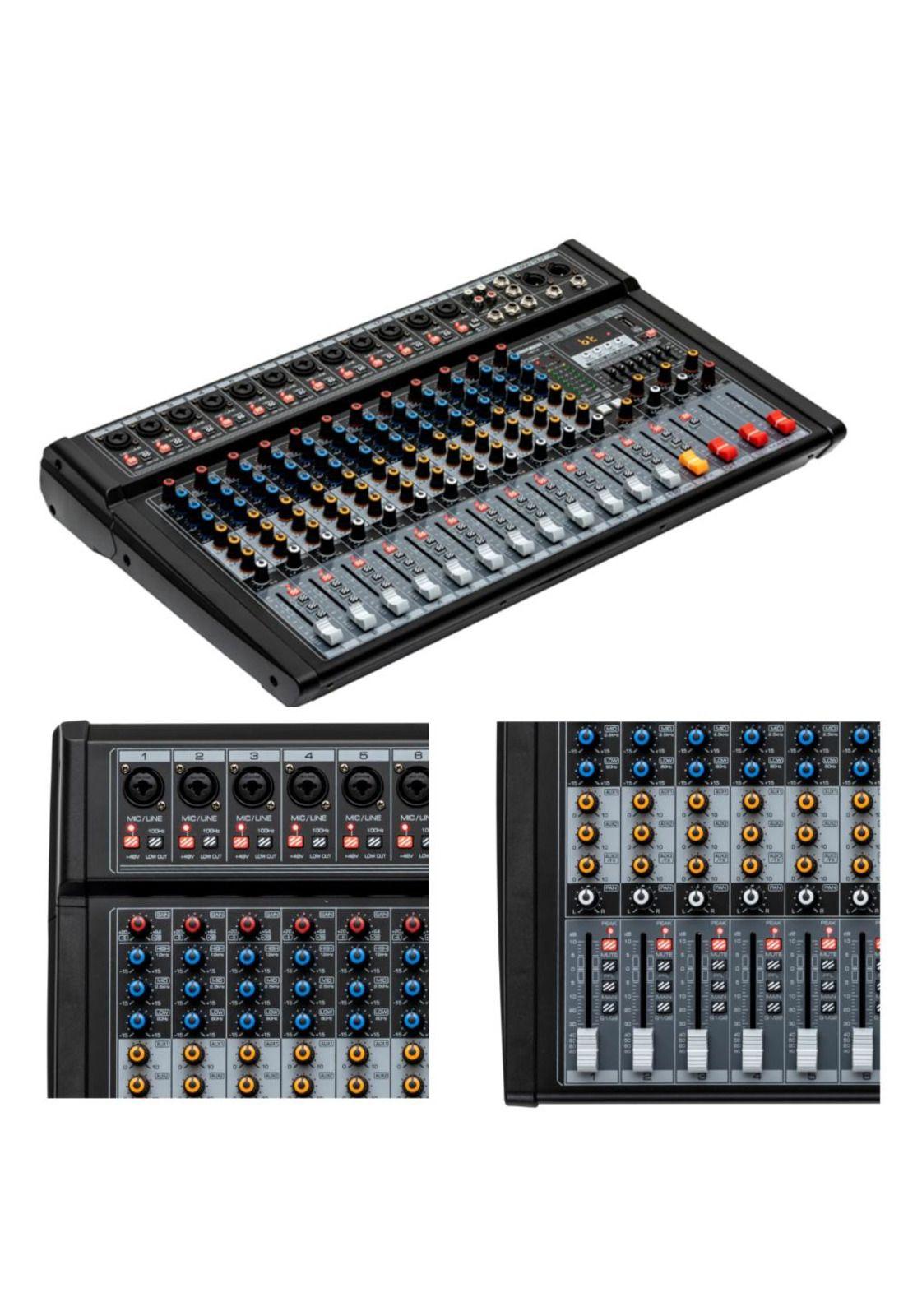 Mixer Analogo 12 canales Onax Pro HS12-2