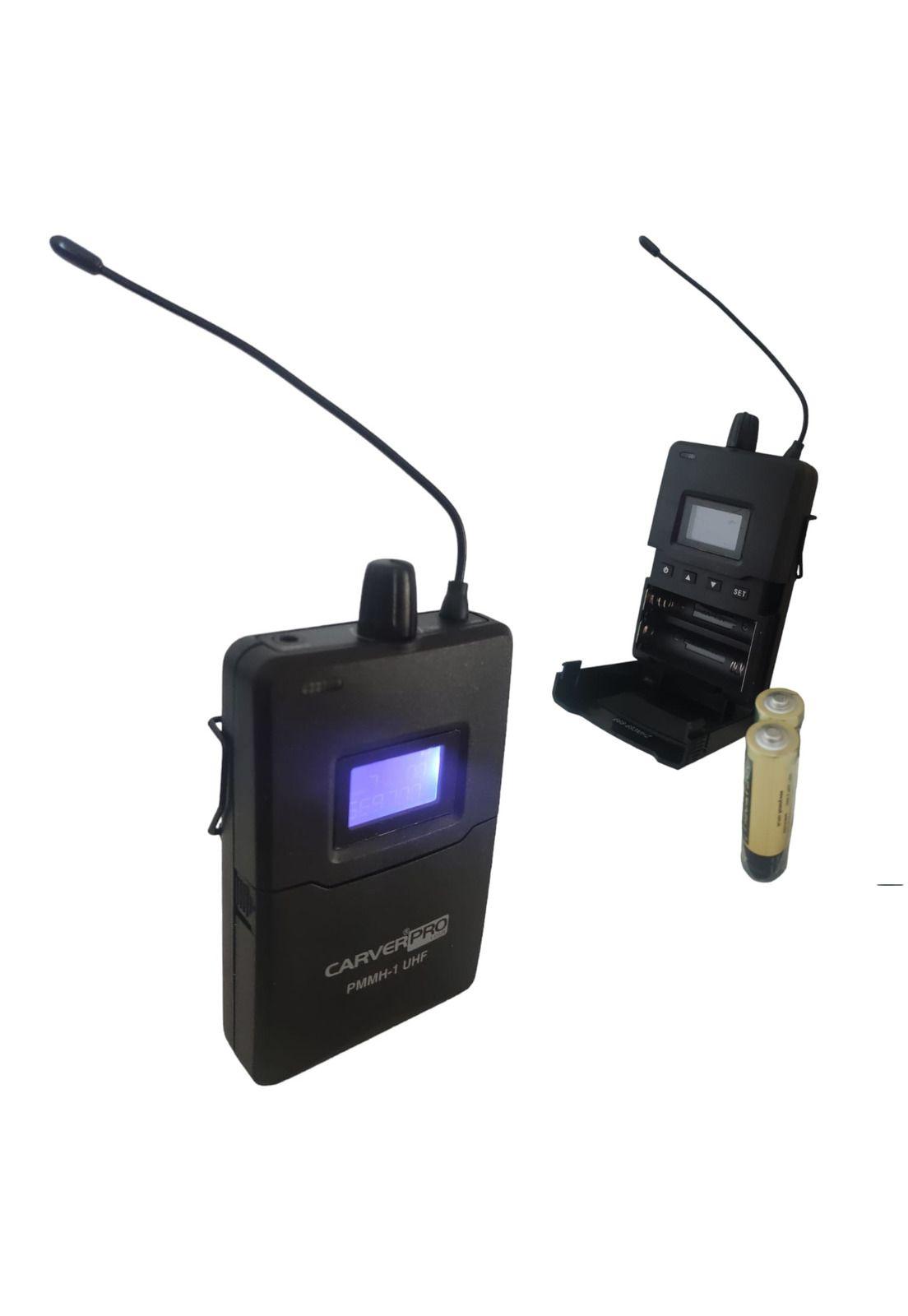 Sistema de Monitoreo Inalambrico In-ear CarverPro PMMH-1-2