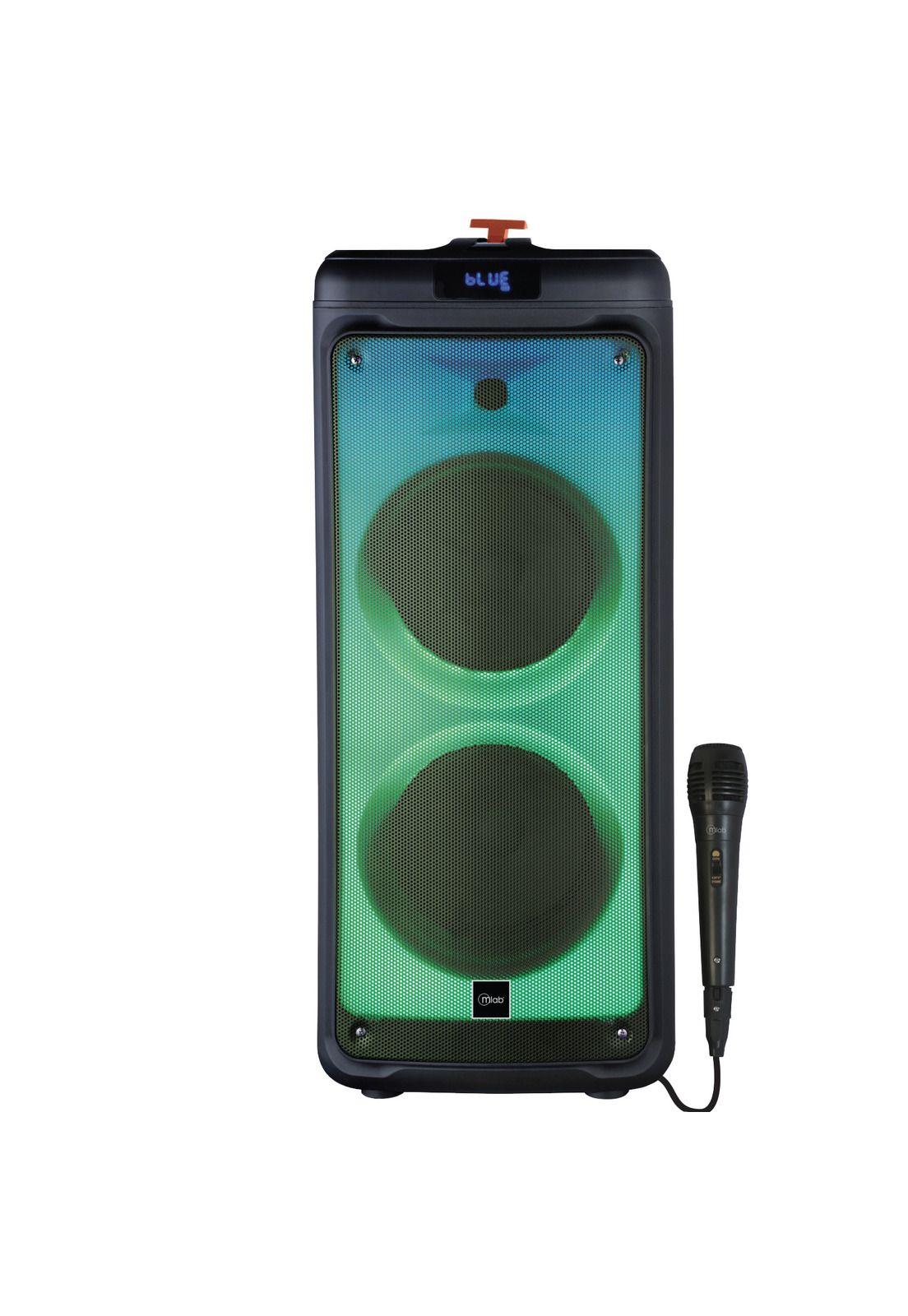 Parlante Portatil Karaoke Mlab Flaming Dance-1