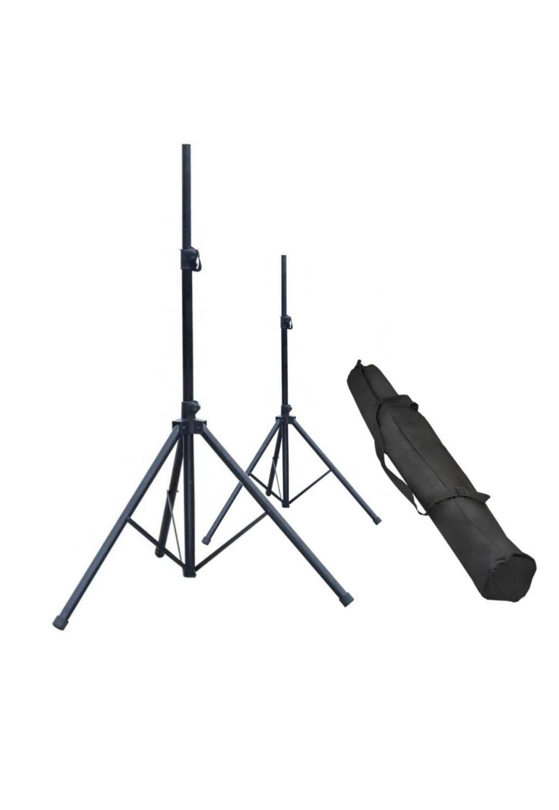 Set 2 atriles de parlantes con bolso RMX SP-030B-2-0