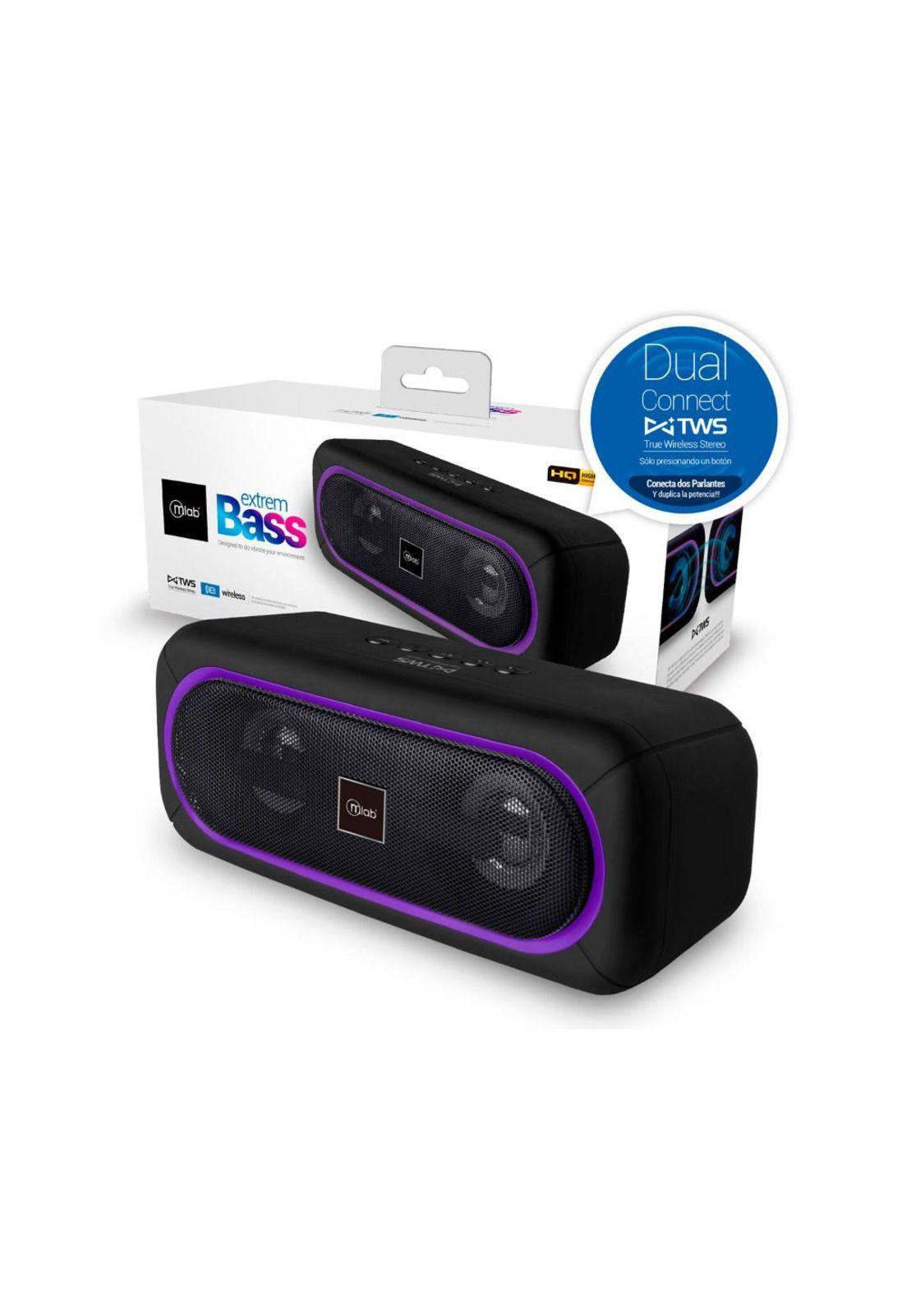 Parlante Bluetooth Mlab Extrem Bass 8907-3