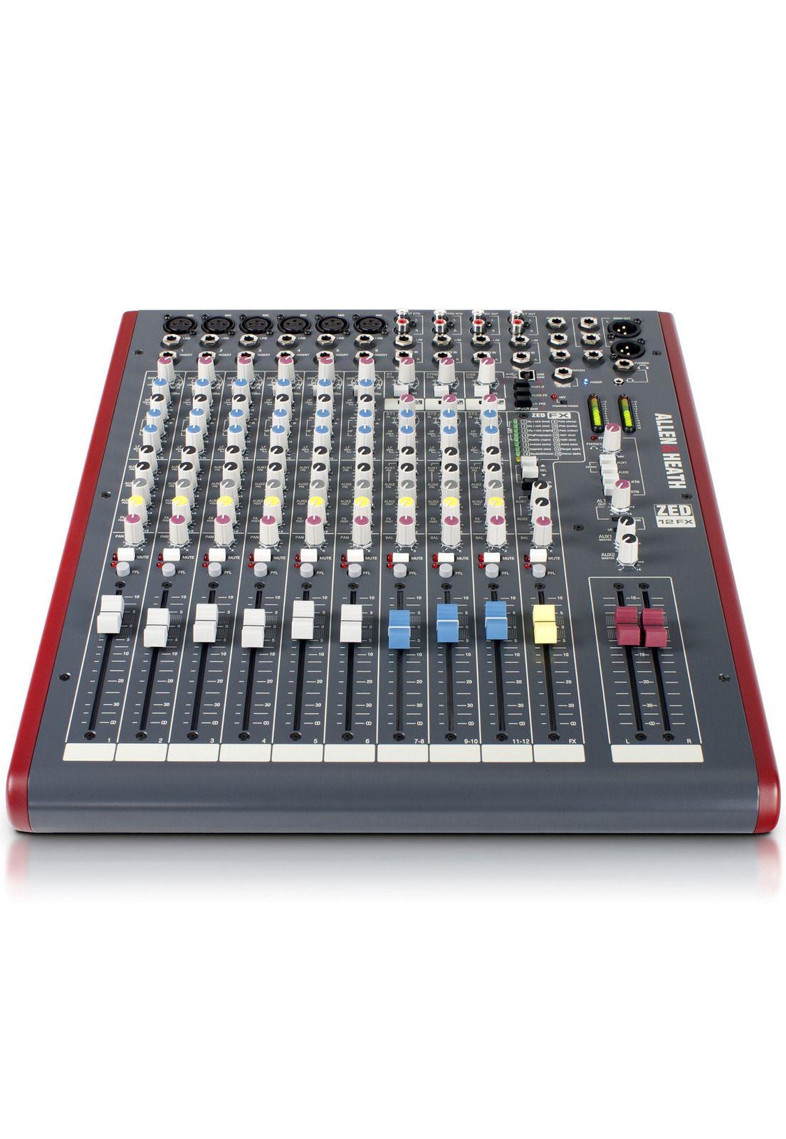 Mixer analogo 12 canales Allen & Heath ZED-12FX/X-1