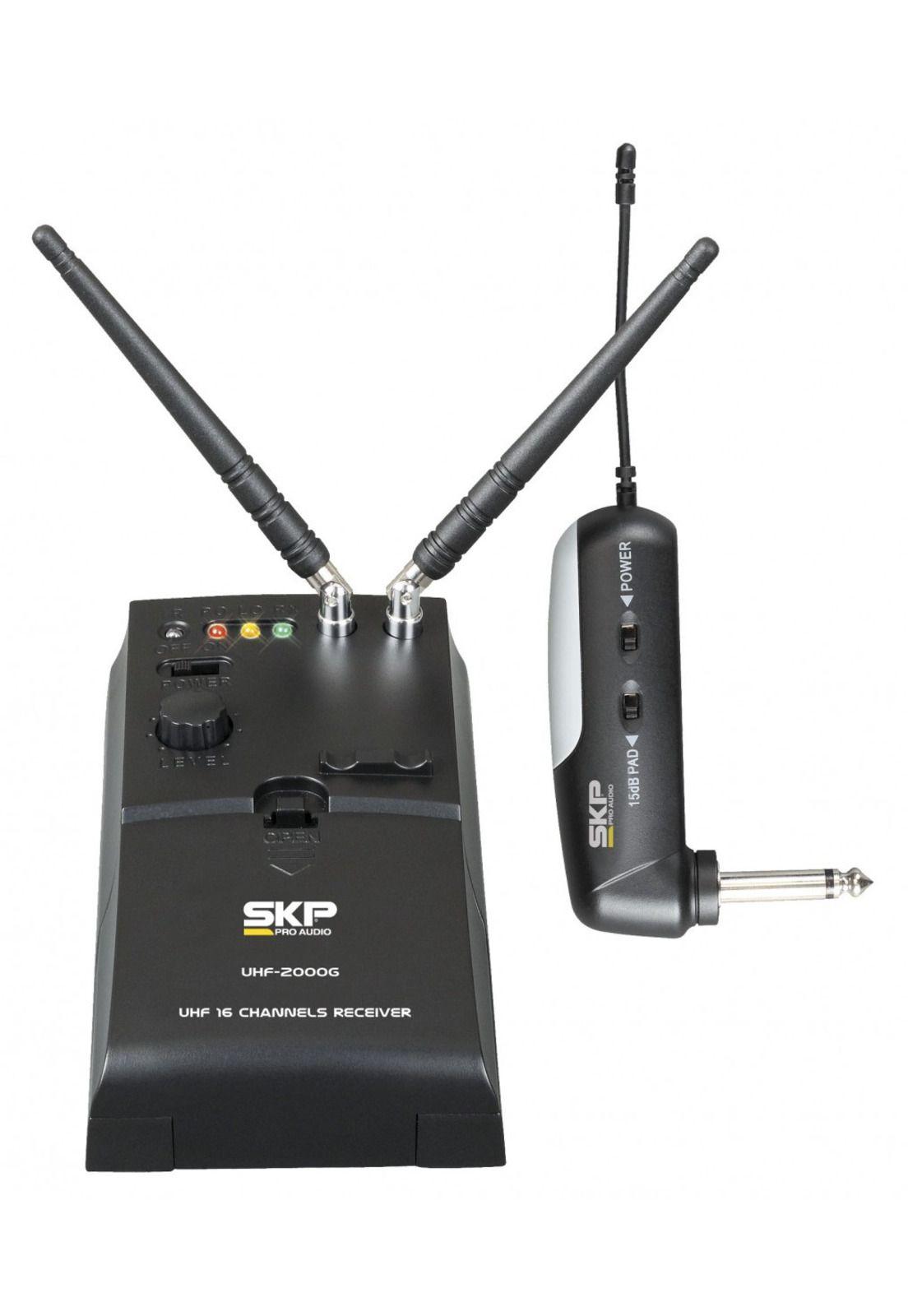 Microfono de Instrumento SKP UHF-2000G-2
