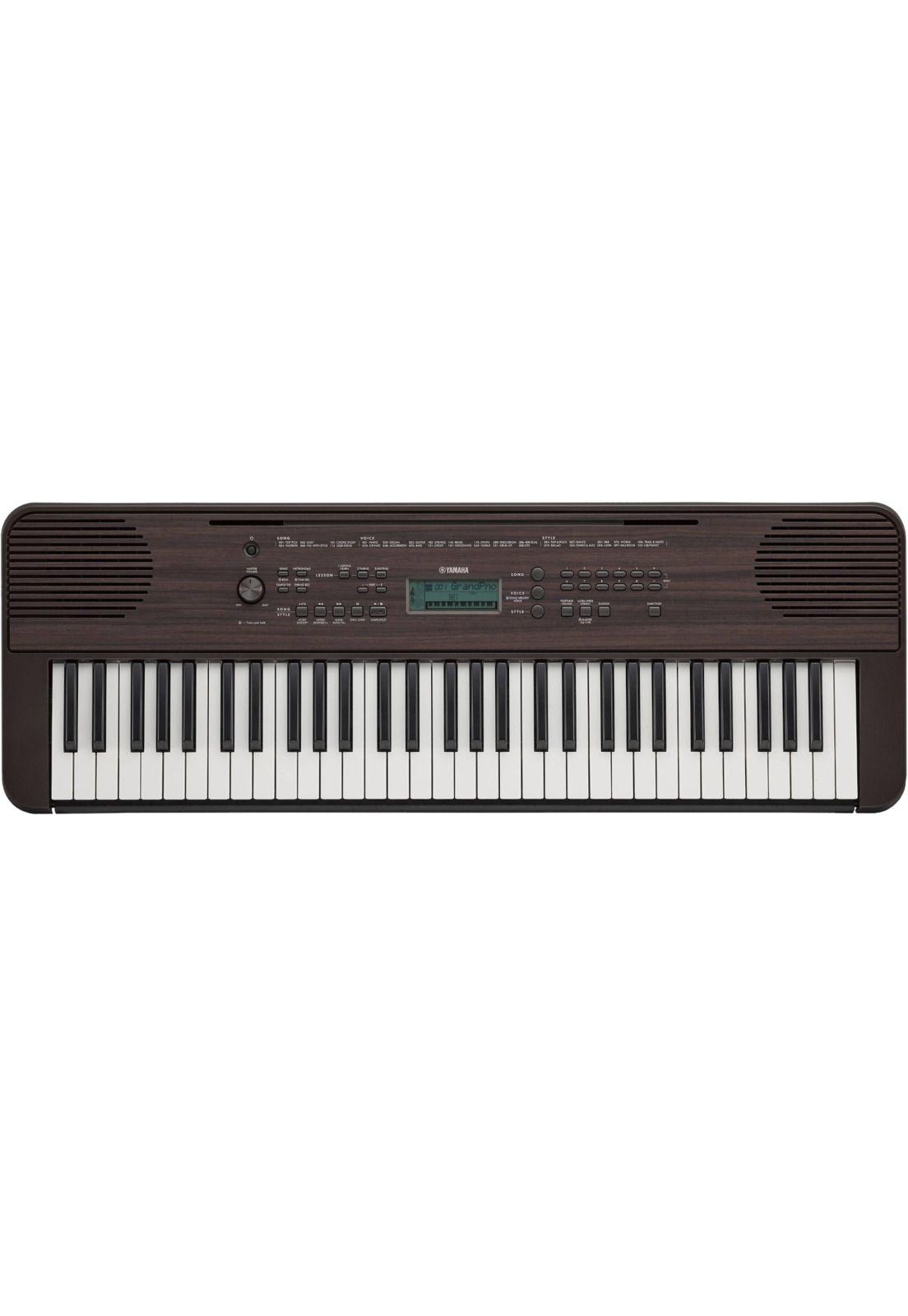 Teclado Yamaha PSR-E360 Dark Walnut-0