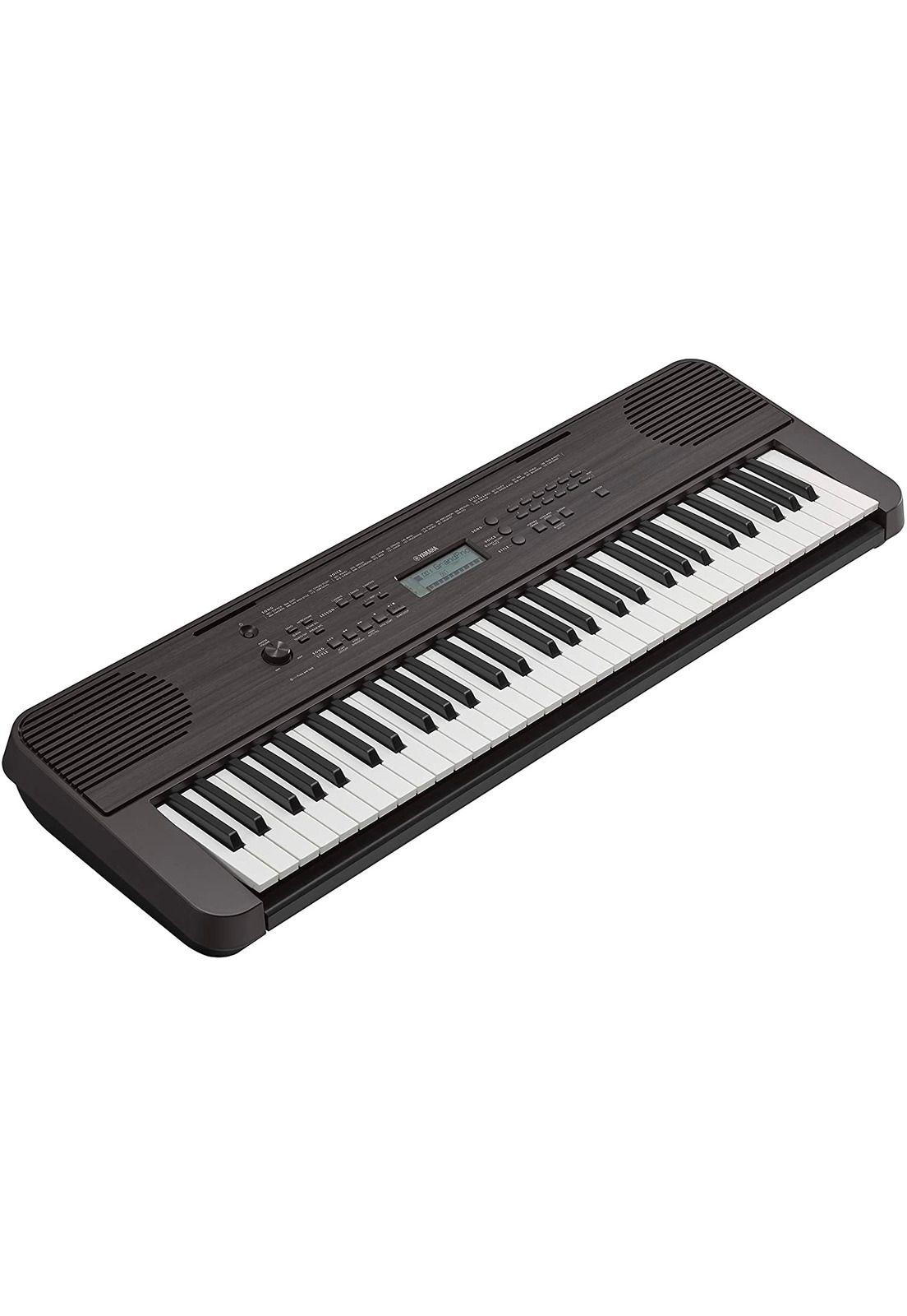 Teclado Yamaha PSR-E360 Dark Walnut-1