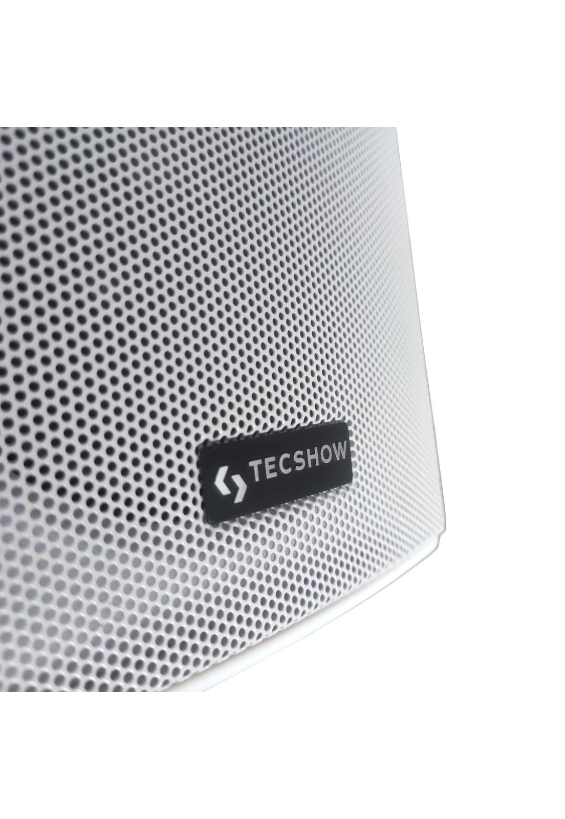 Parlantes Ambientales Tecshow DOME W5 Blanco (par)-2