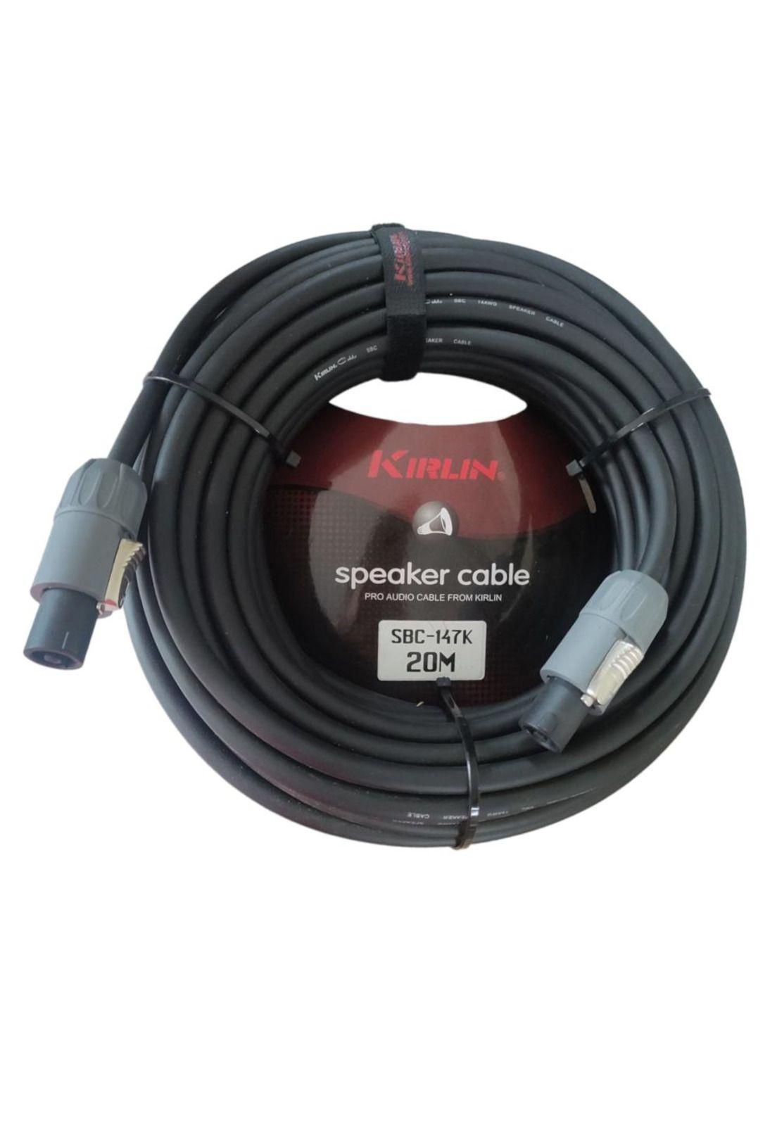 Cable Speakon-Speakon 20 metros Kirlin SBC-147K 20M-0