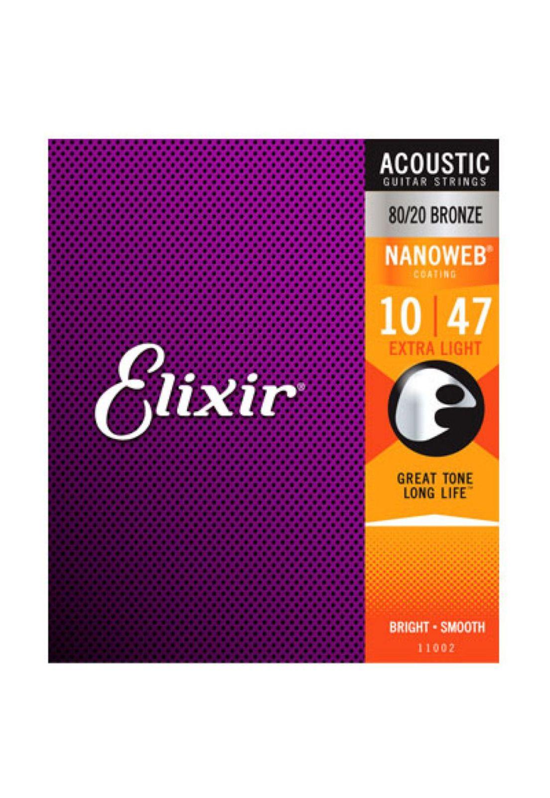 Cuerdas para guitarra acústica Elixir 11002-0