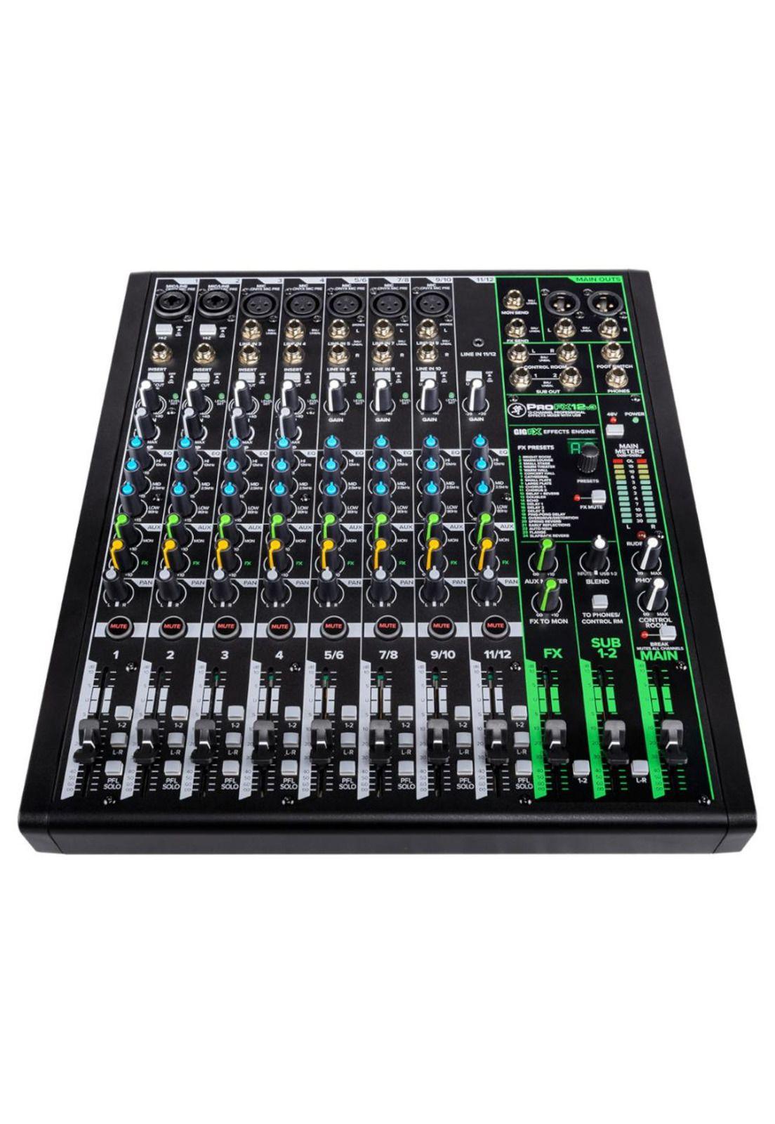 Mixer Analogo 12 canales Mackie PROFX12 V3-2