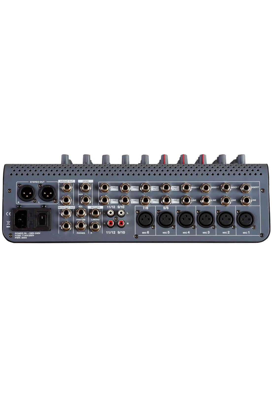 Mixer Analogo 12 Canales Studiomaster C6XS-12-1