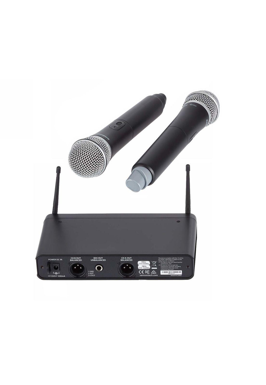 Sistema Dual Inalambrico Mano Samson Concert 288-1