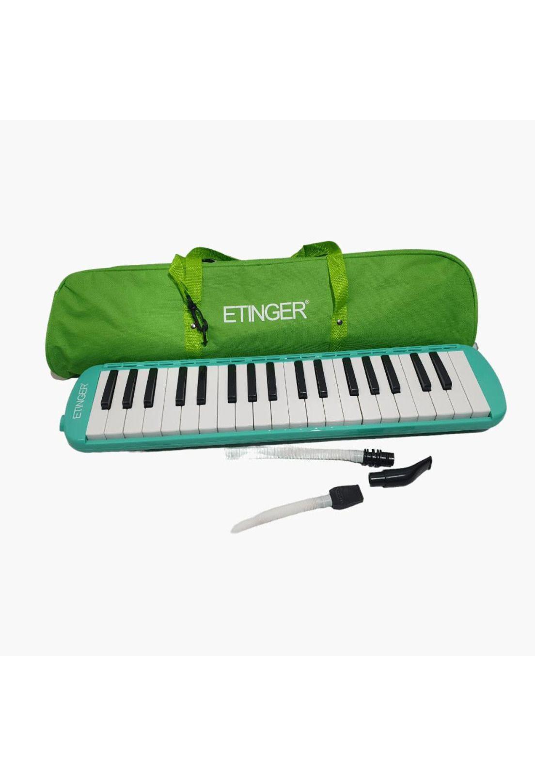 Melódica 37 Notas Etinger ERN-370/V Verde-1