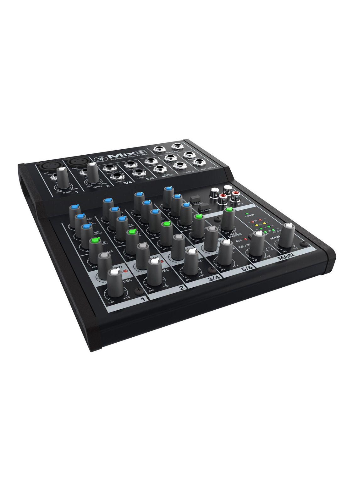Mixer Analogo 8 canales Mackie Mix8-1