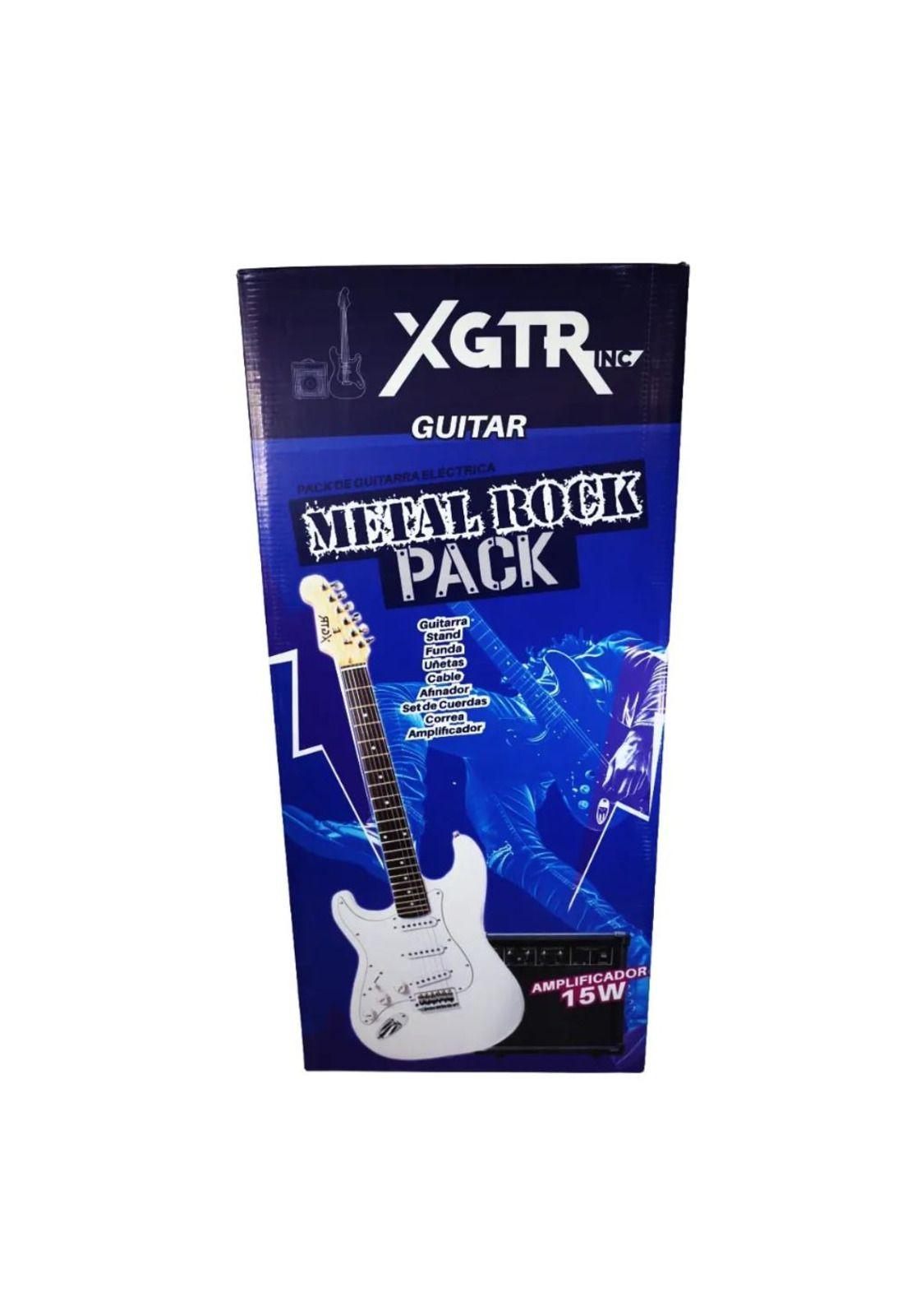 Full Pack Guitarra Electrica Sunburst XGTR ST111 SB-3
