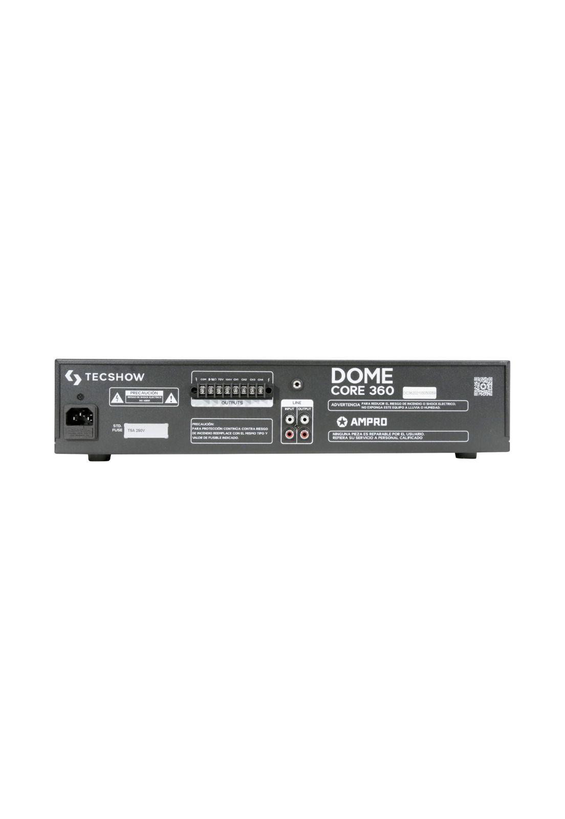 Amplificador de Linea Tecshow Dome Core 360-2