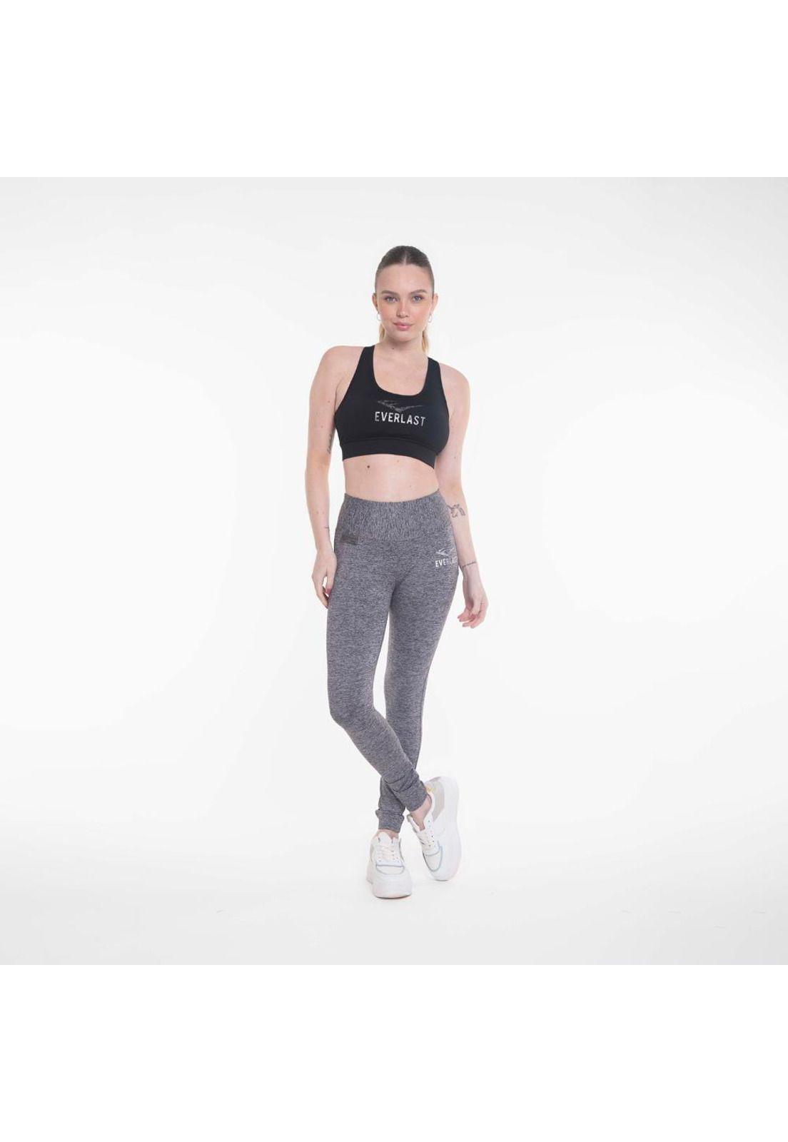 Legging Long Basic Charcoal-3