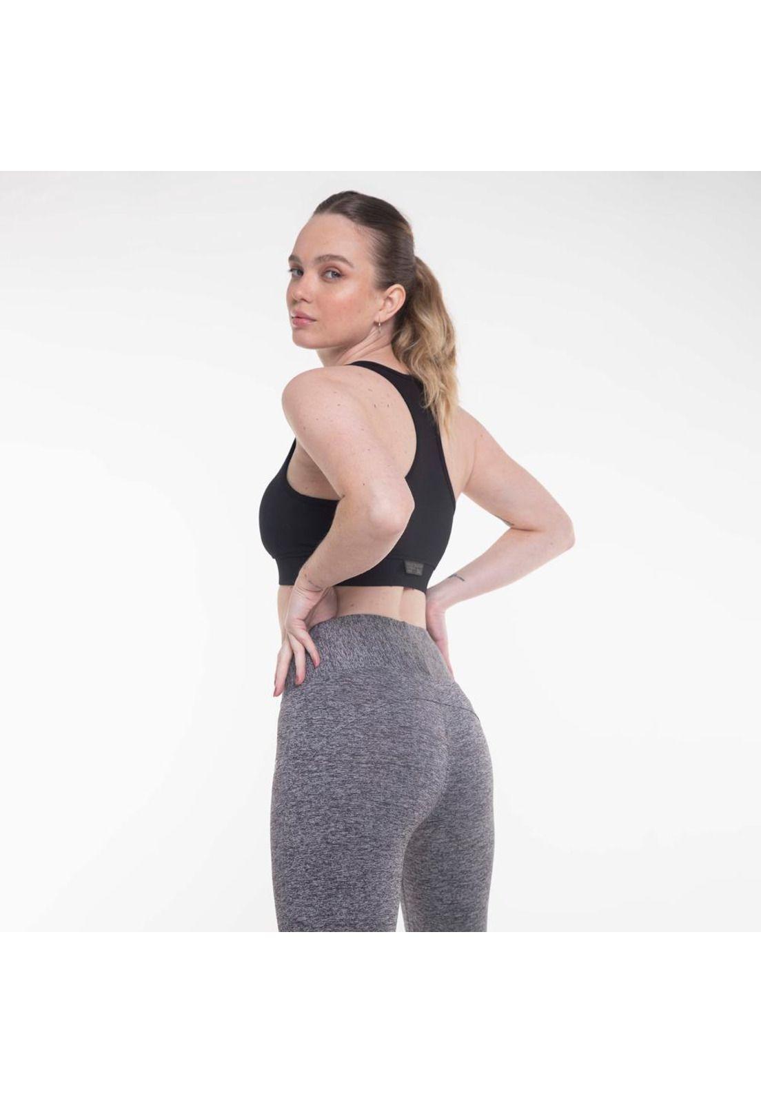 Legging Long Basic Charcoal-4