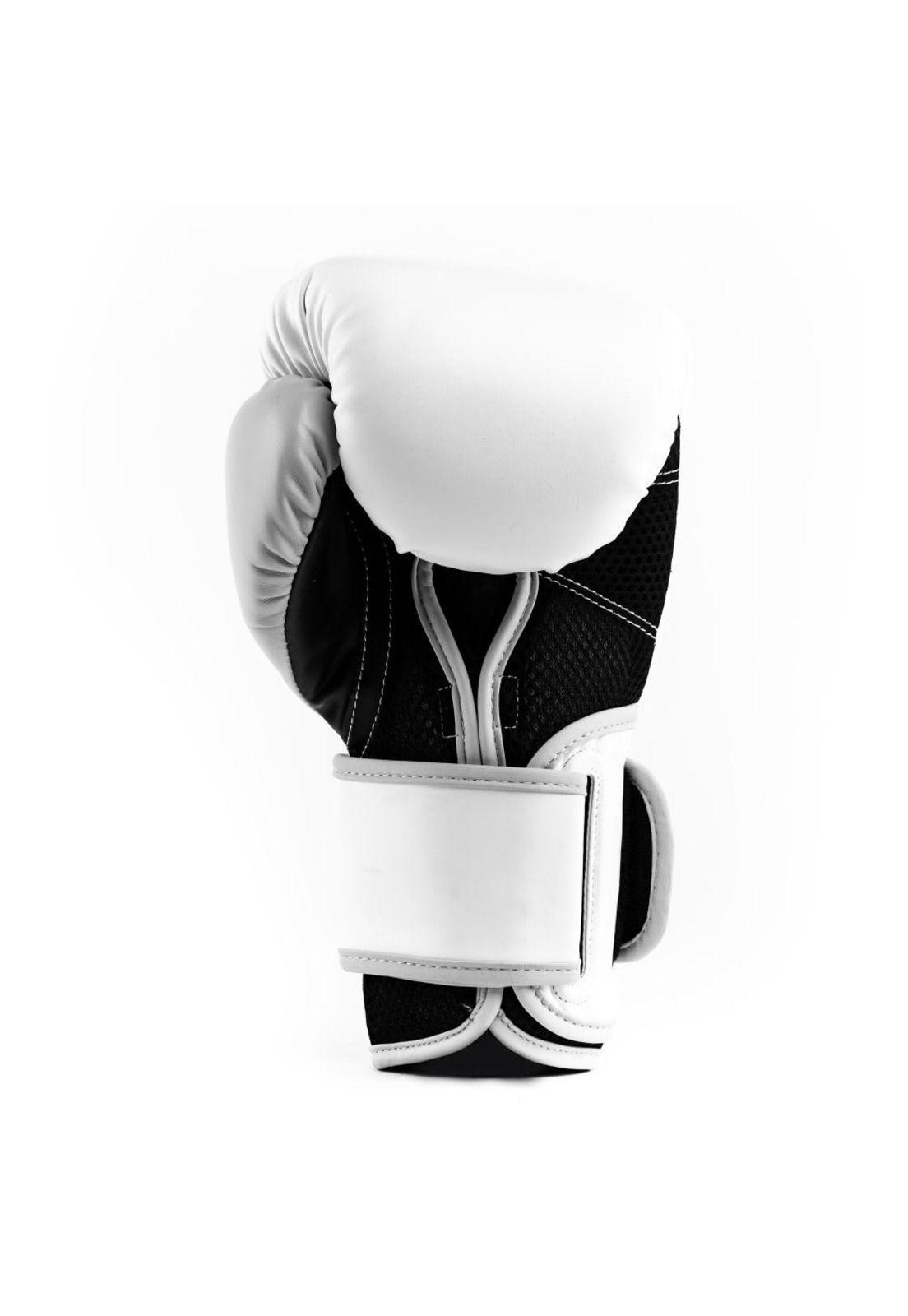 Guante de Box Powerlock 2 TR Hook & Loop Blanco-3