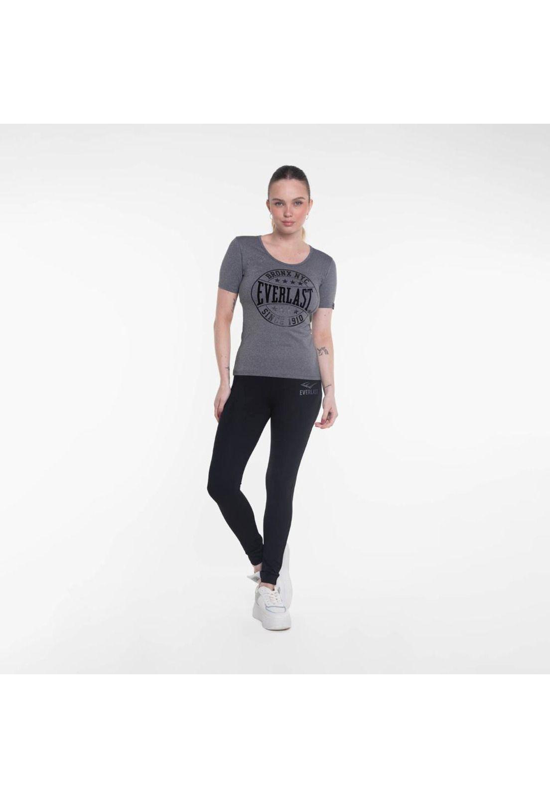 Polera M/C Basic Two Charcoal Everlast-3