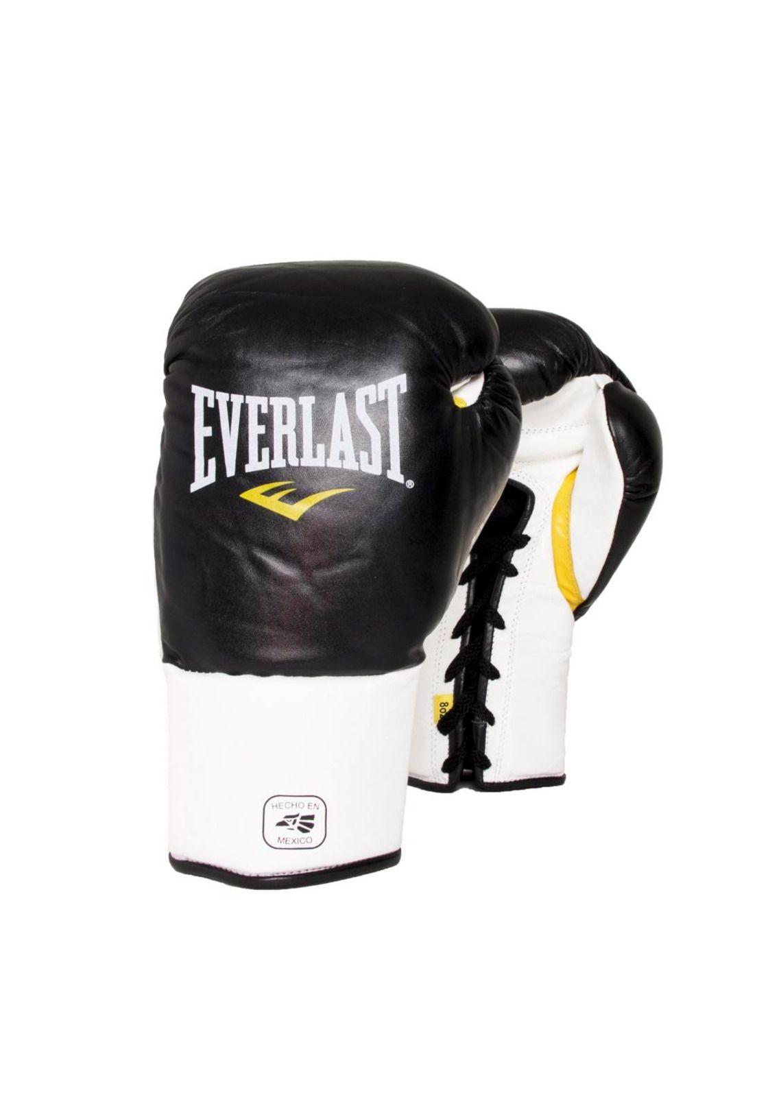 Guantes De Box Mx Pro Fight Laced Negro Everlast-0