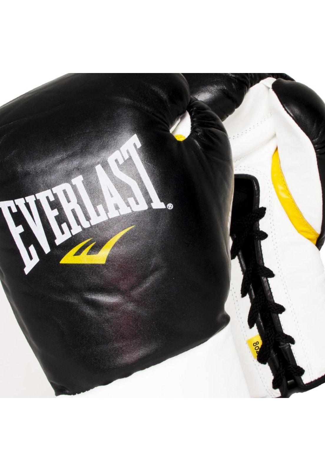 Guantes De Box Mx Pro Fight Laced Negro Everlast-3