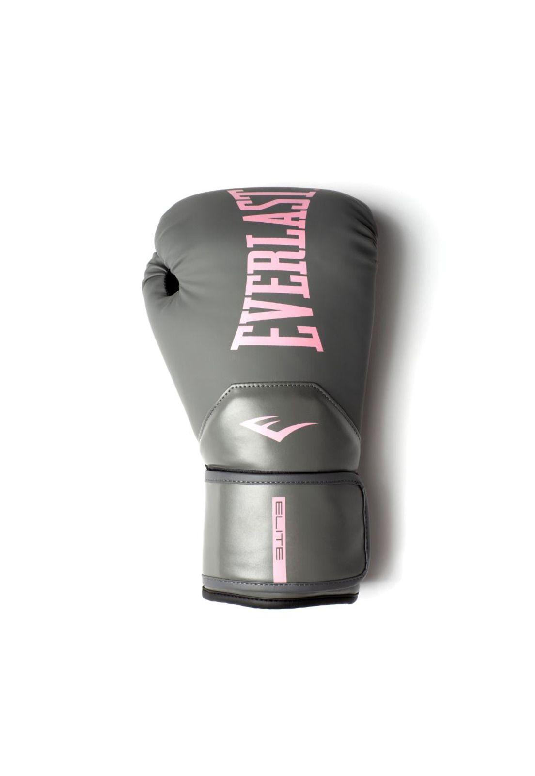GUANTE BOX EVERLAST ELITE 2 GRIS/ROSADO-1