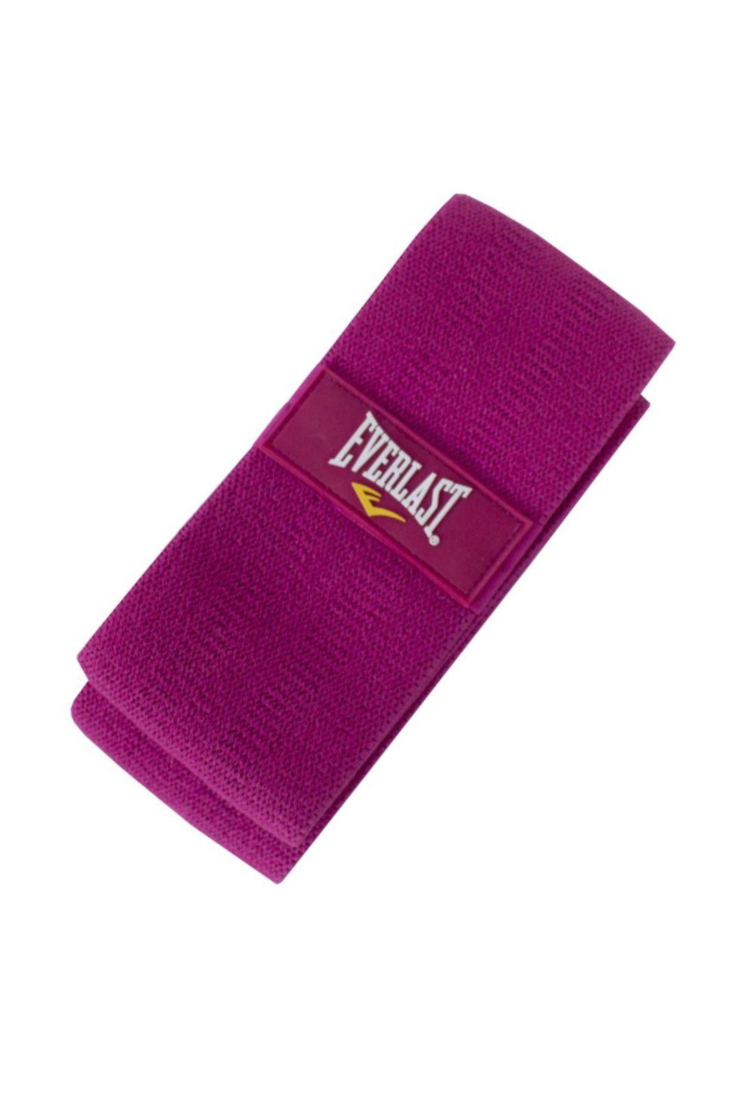Banda Elásticada Everlast  Resistencia Media Rosado-0