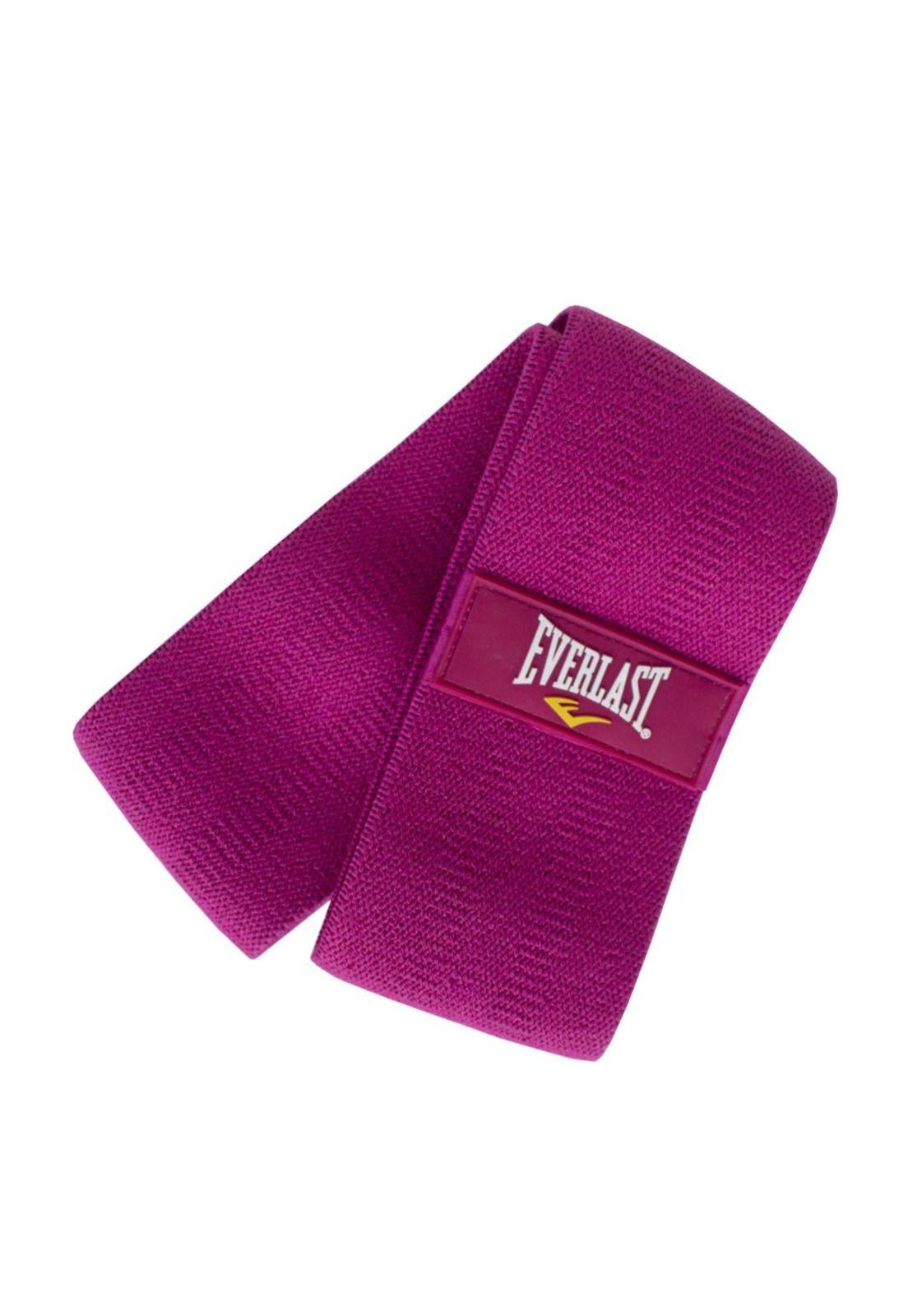 Banda Elásticada Everlast  Resistencia Media Rosado-2