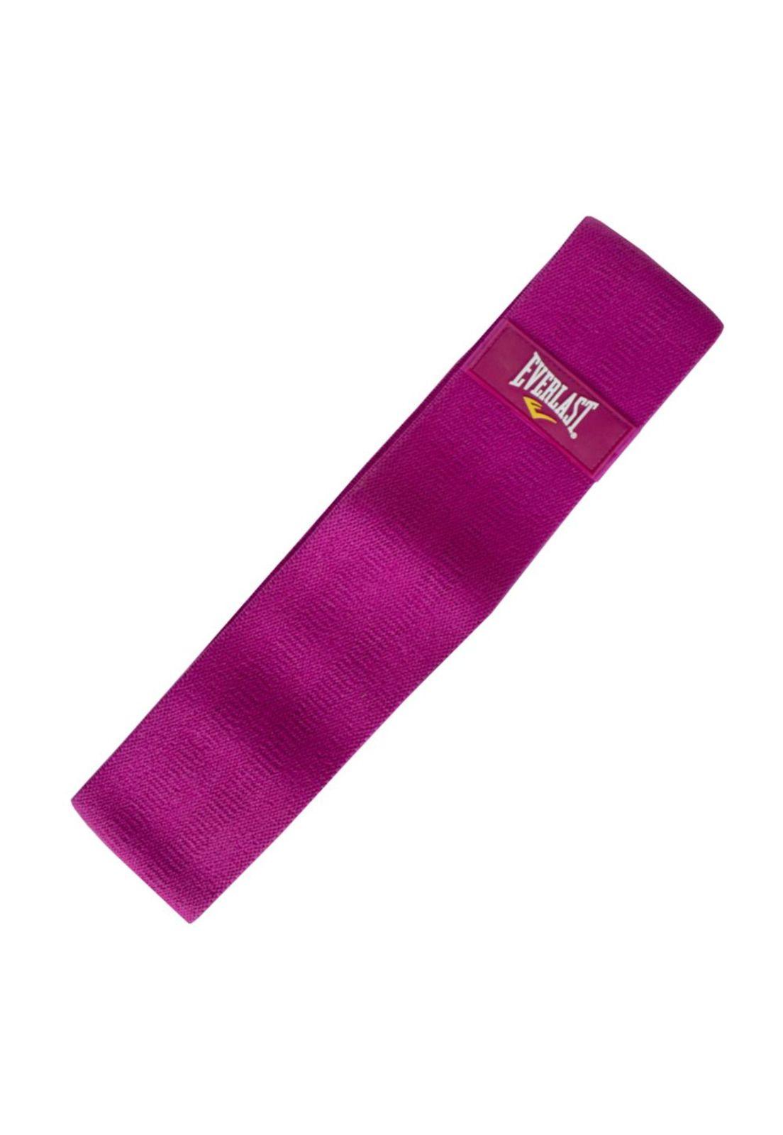 Banda Elásticada Everlast  Resistencia Media Rosado-3