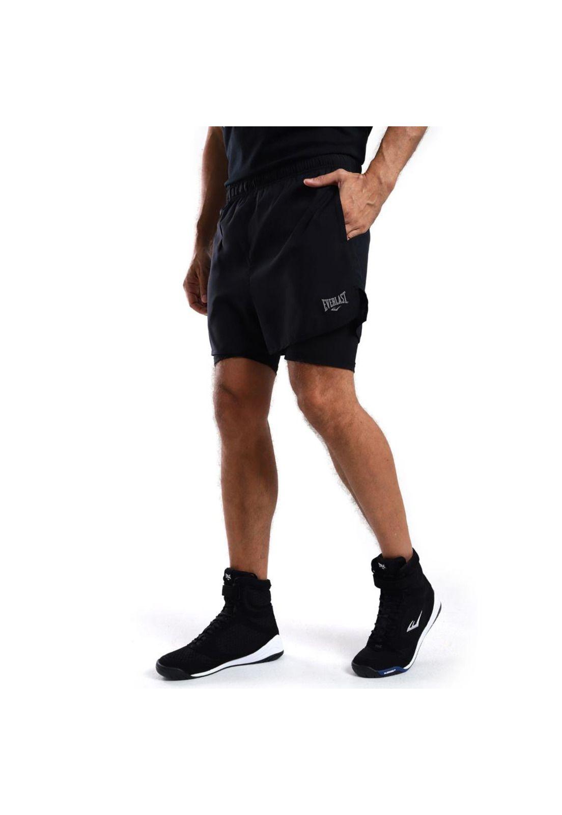 SHORT MANILA CON CALZA EVERLAST HOMBRE-0