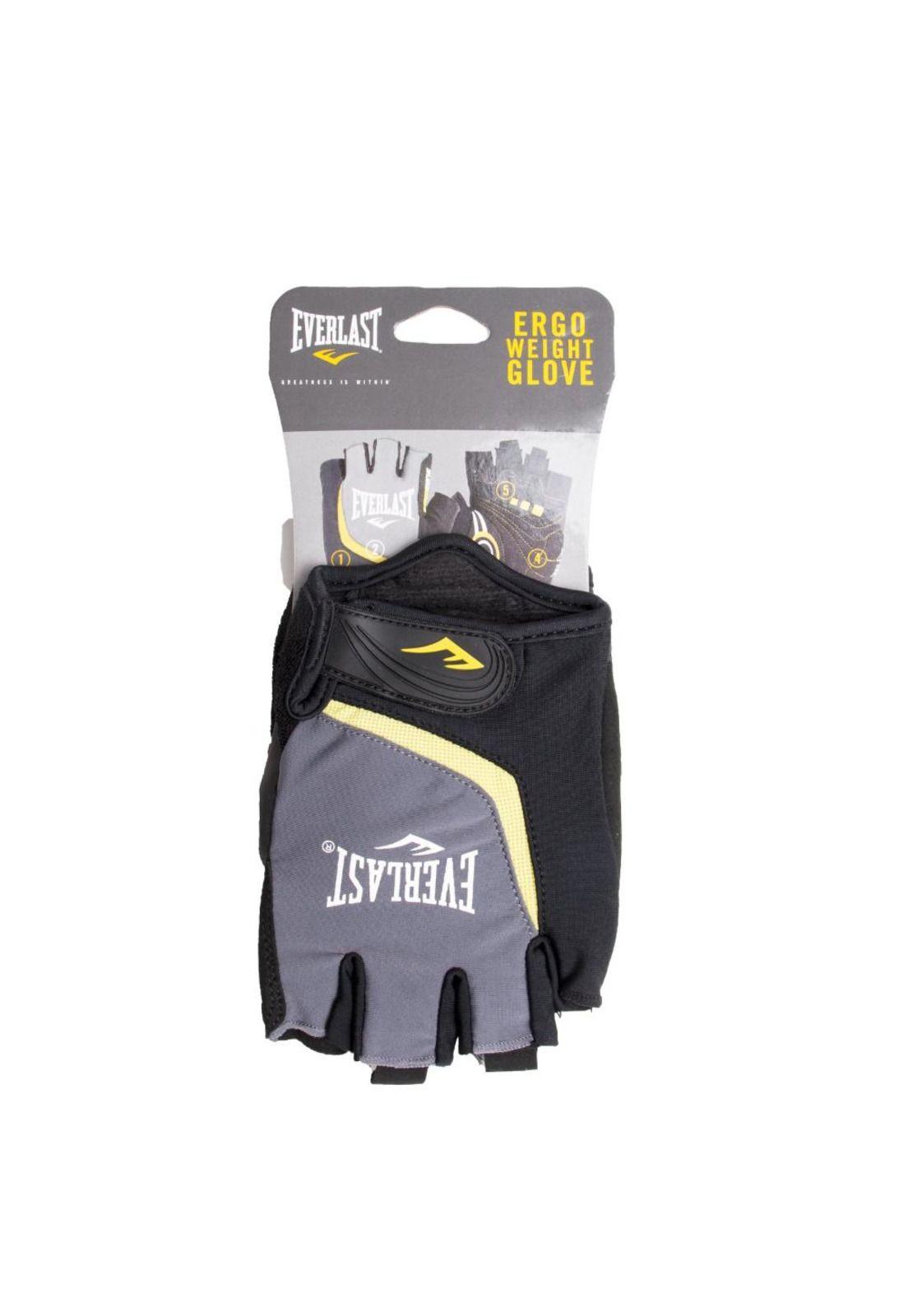 Guantes Treck Ergo Gris Everlast-4