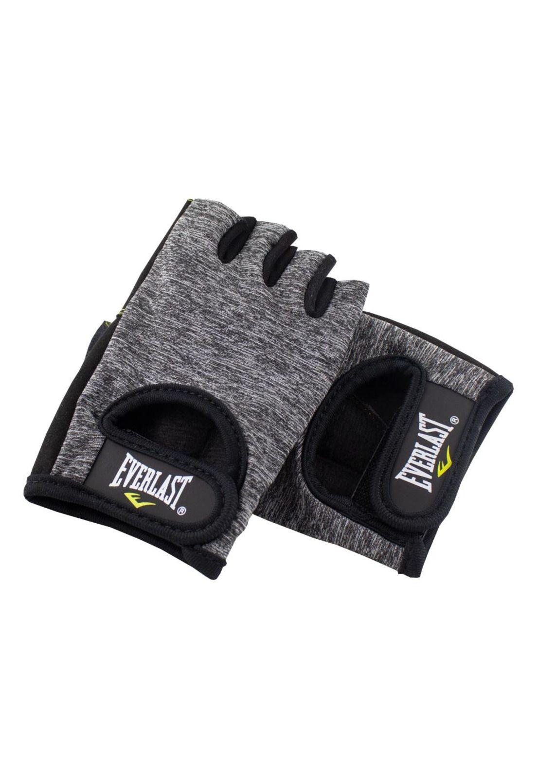 Guantes Fitness Breeze Gris/ Negro Mujer Everlast-2