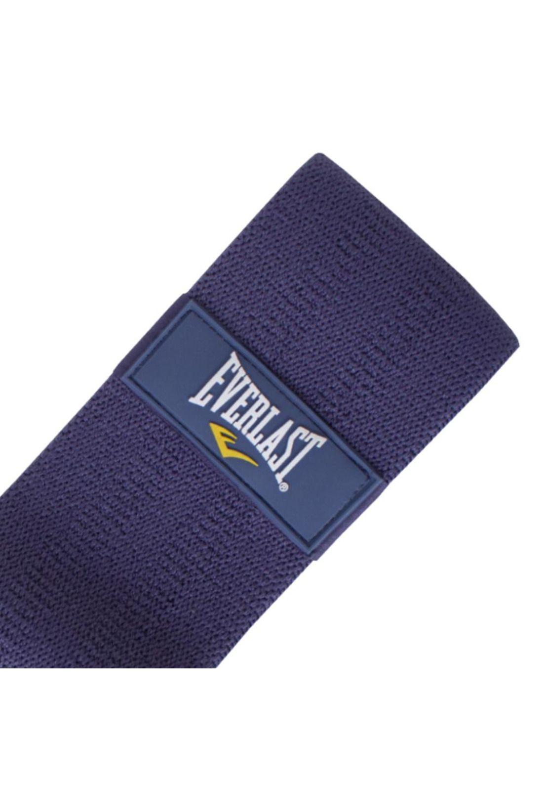 Banda Elástica Everlast  Resistencia Alta Gris-3