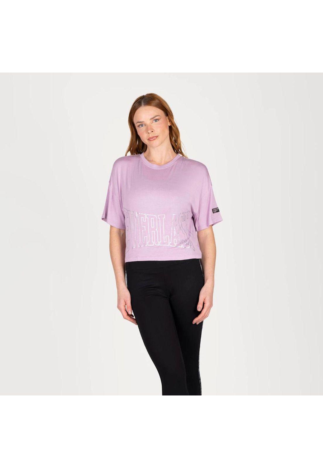 Polera M/C Back Up Lila Everlast-0