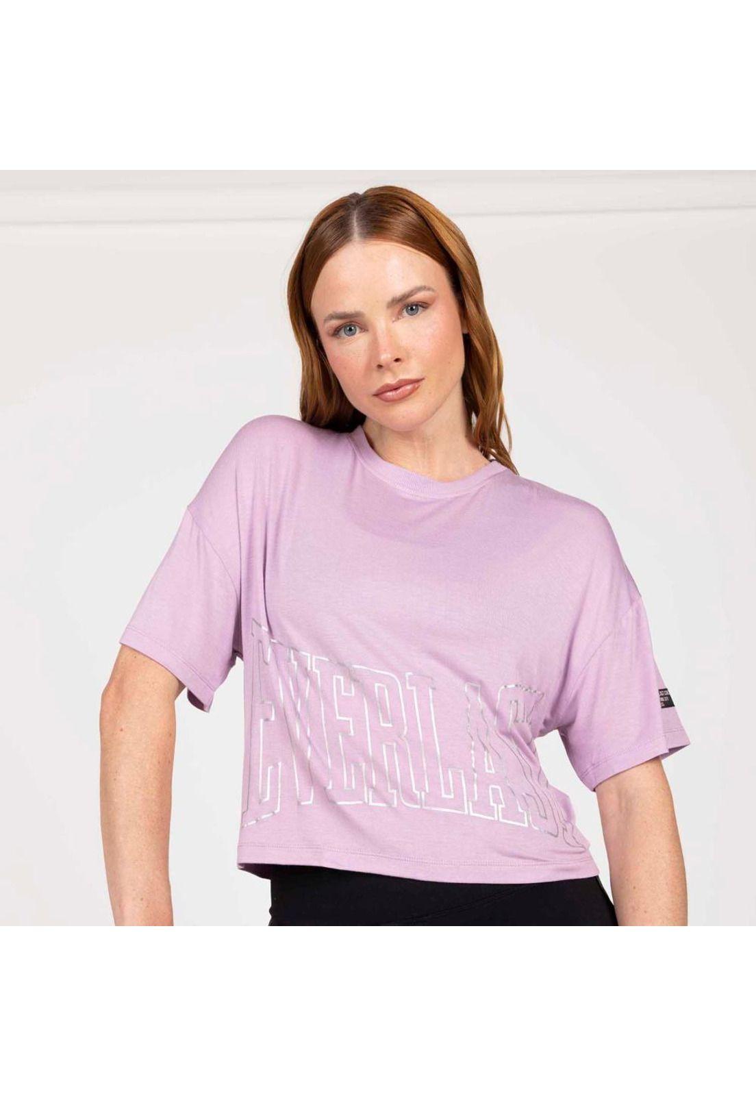 Polera M/C Back Up Lila Everlast-4