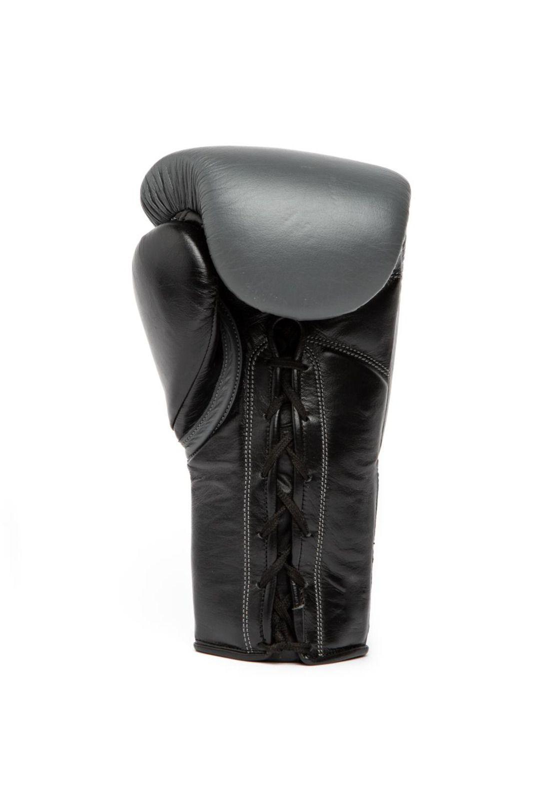 Guantes de Boxeo Powerlock2 Pro Fight Gris/Negro Everlast-3