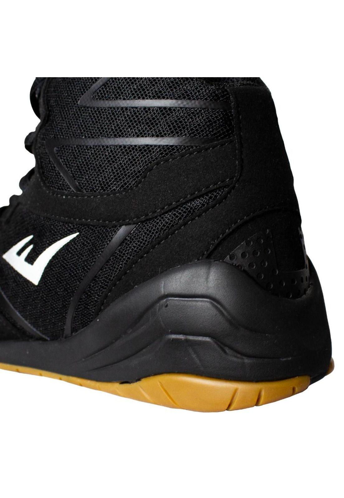 Zapatillas de Boxeo Everlast PIVT Low Top Negro-3