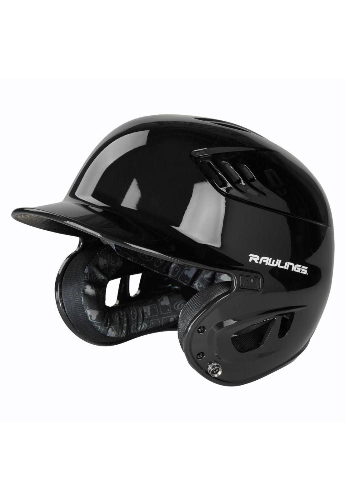 Casco Bateador Junior Velo Gloss - Negro Onesize Rawlings-0