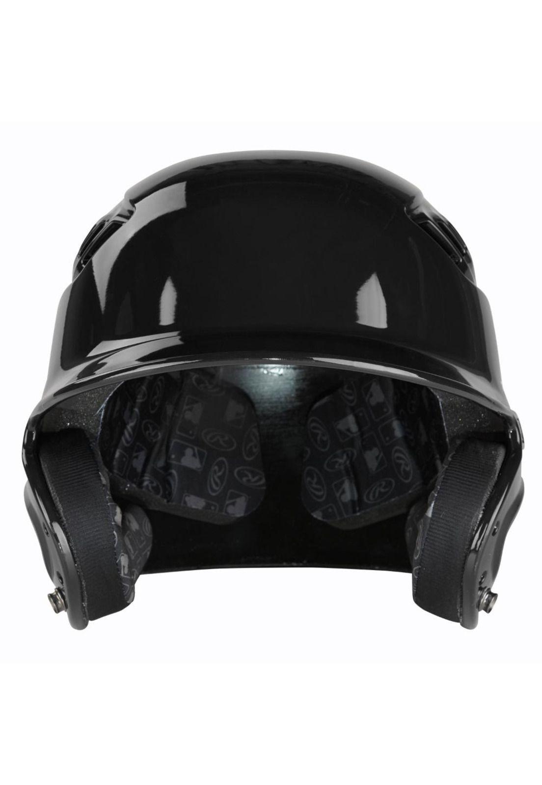 Casco Bateador Junior Velo Gloss - Negro Onesize Rawlings-1