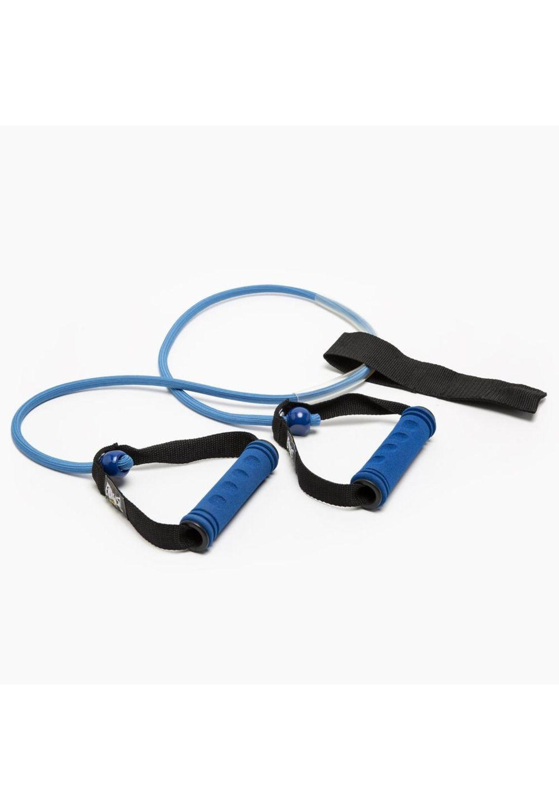 Elástico De Resistencia Tubular Con Manillas Azul Everlast-0