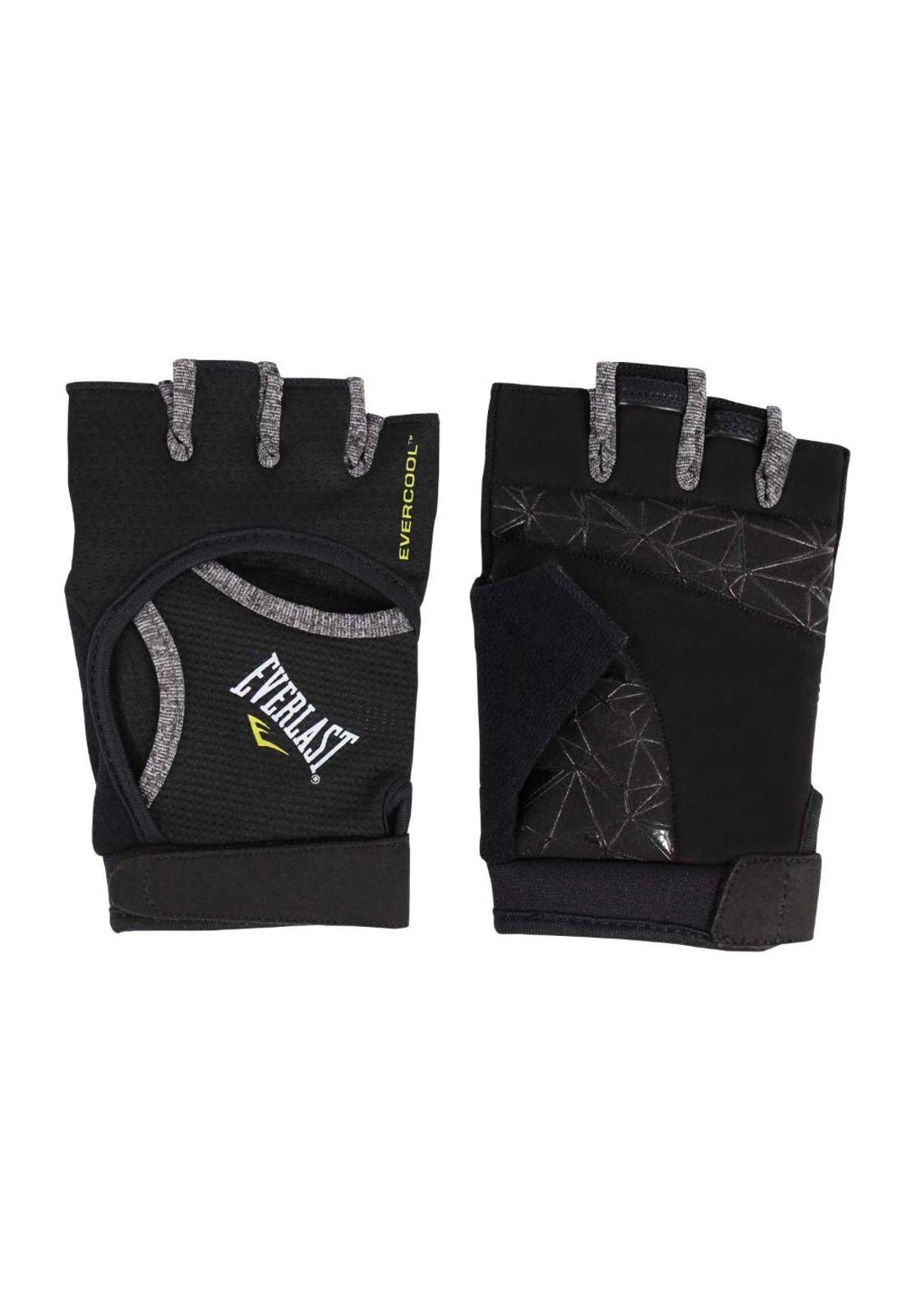 Guantes Fitness Vento Negro/Gris Mujer Everlast-2
