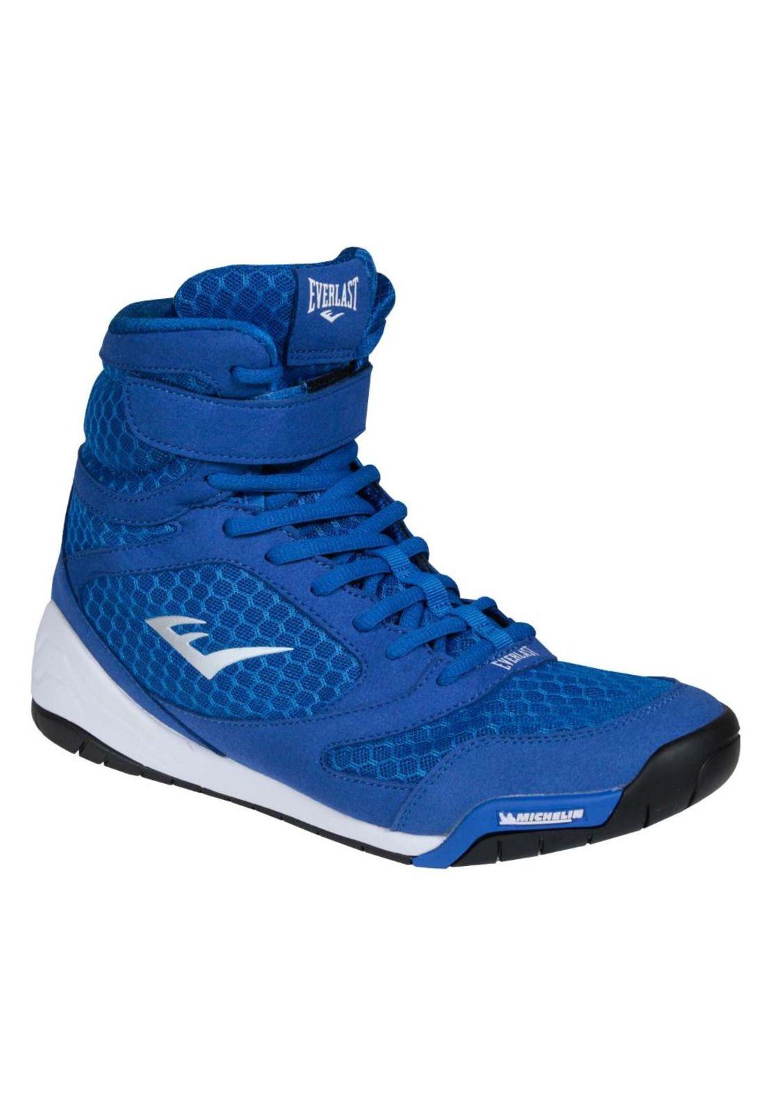 Zapatillas De Boxeo Everlast Elite V2 Azul-0