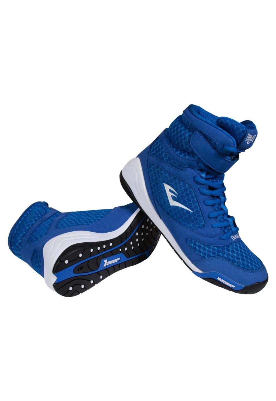 Zapatillas De Boxeo Everlast Elite V2 Azul-2