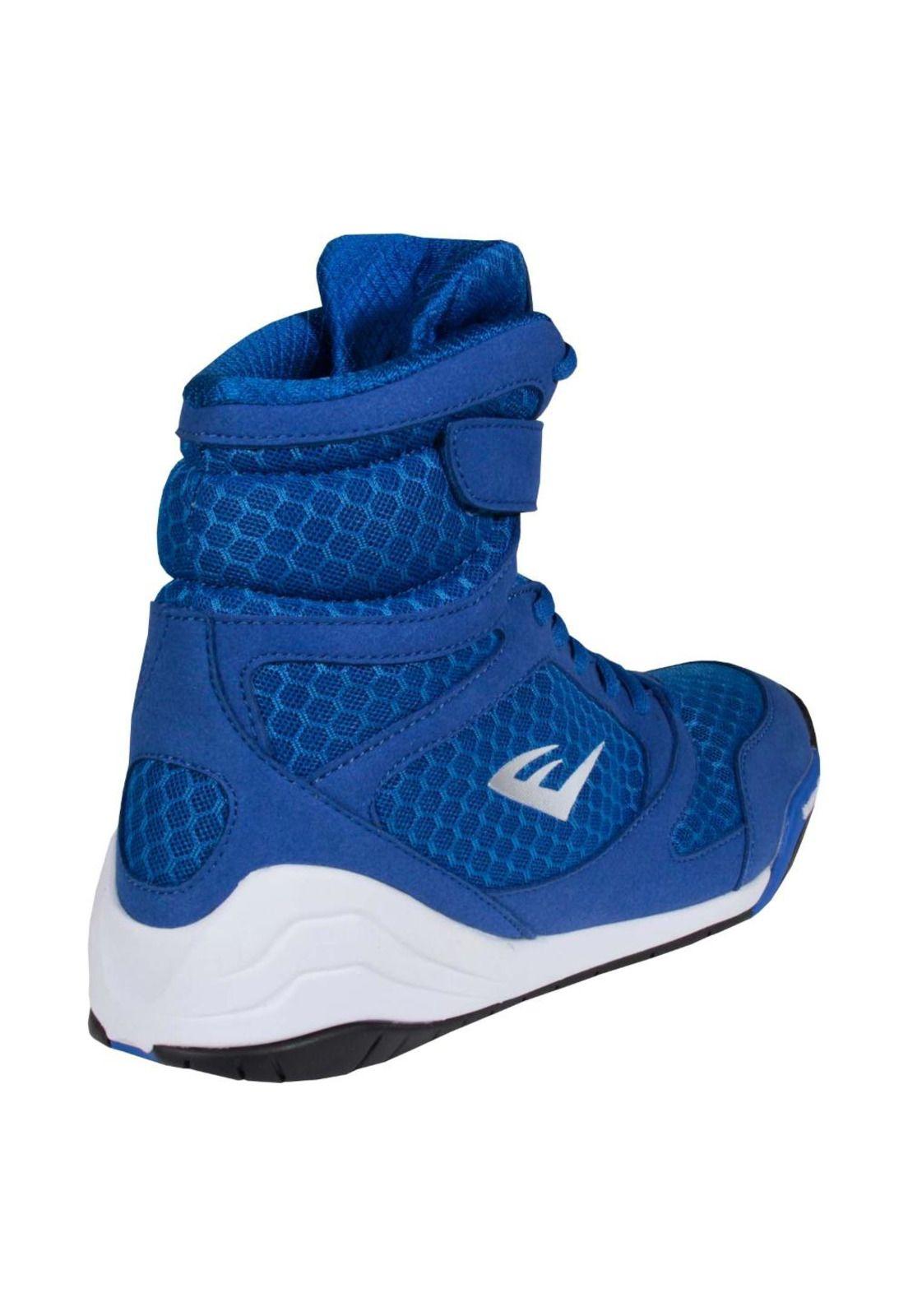 Zapatillas De Boxeo Everlast Elite V2 Azul-3